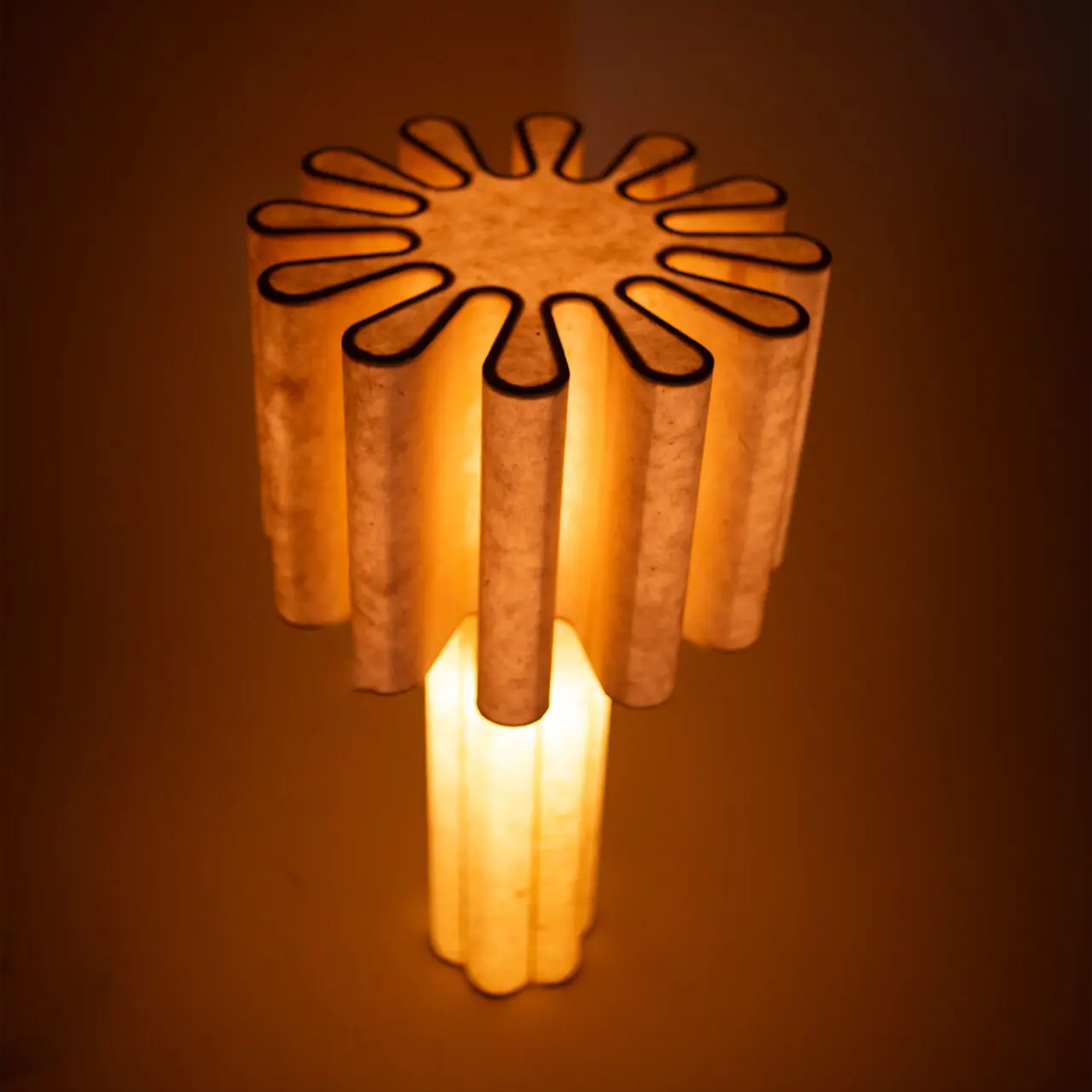 Olsson &amp; Jensen Heidi Tischlampe Weiß 55cm