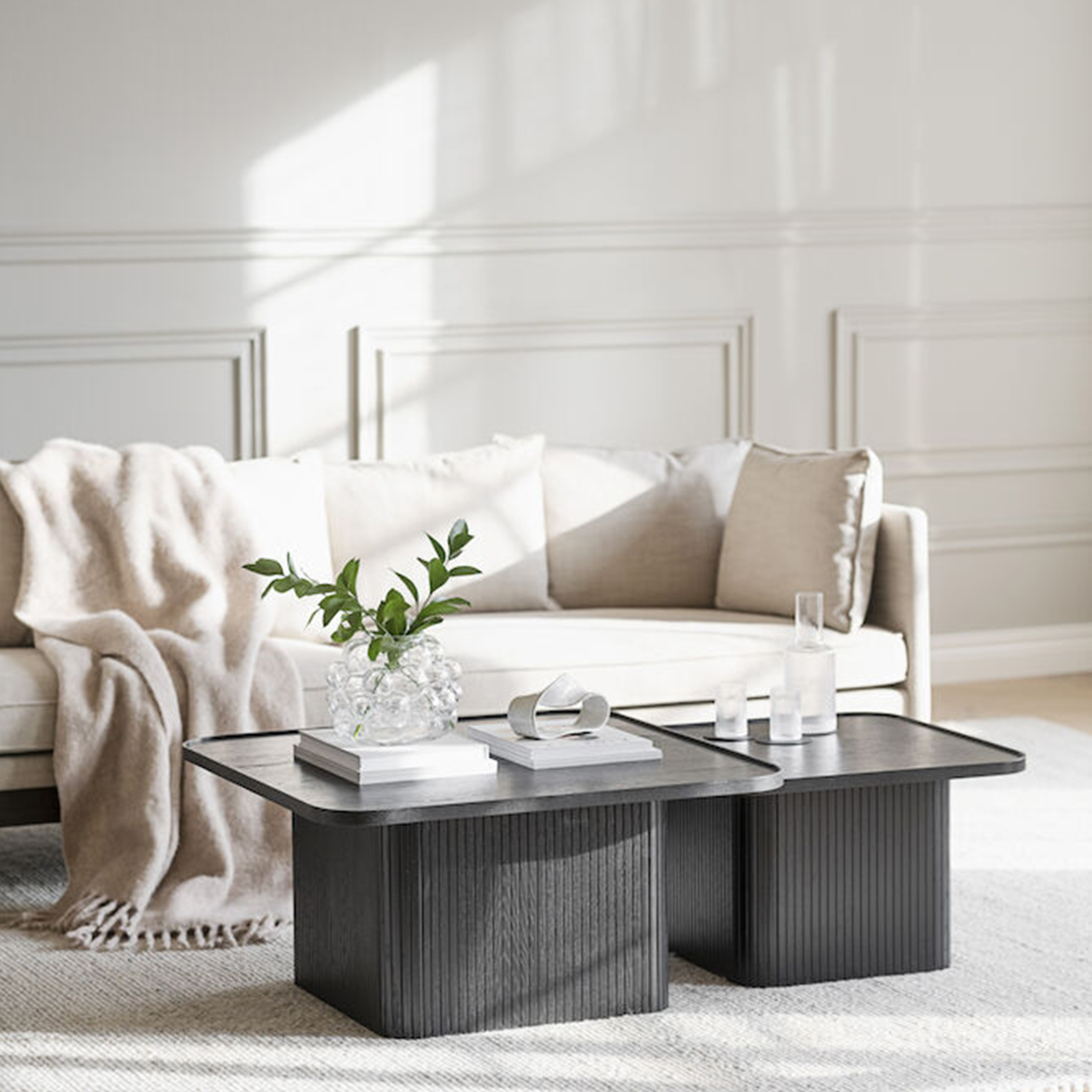 Rowico Home Sullivan Soffbord Svart 60x60