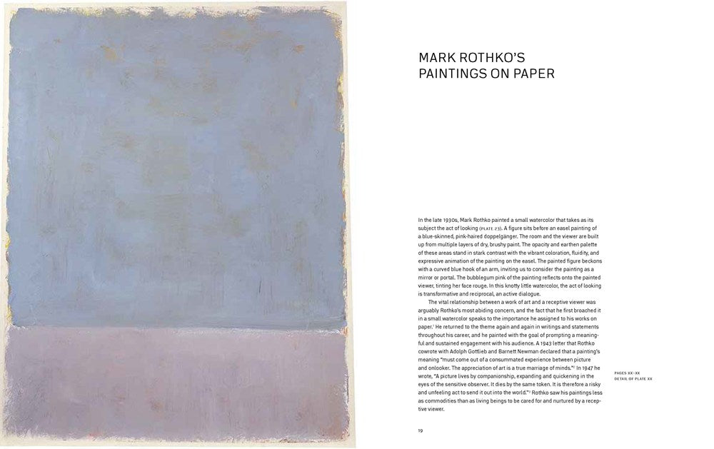 New Mags Mark Rothko: Paintings on Paper Bok