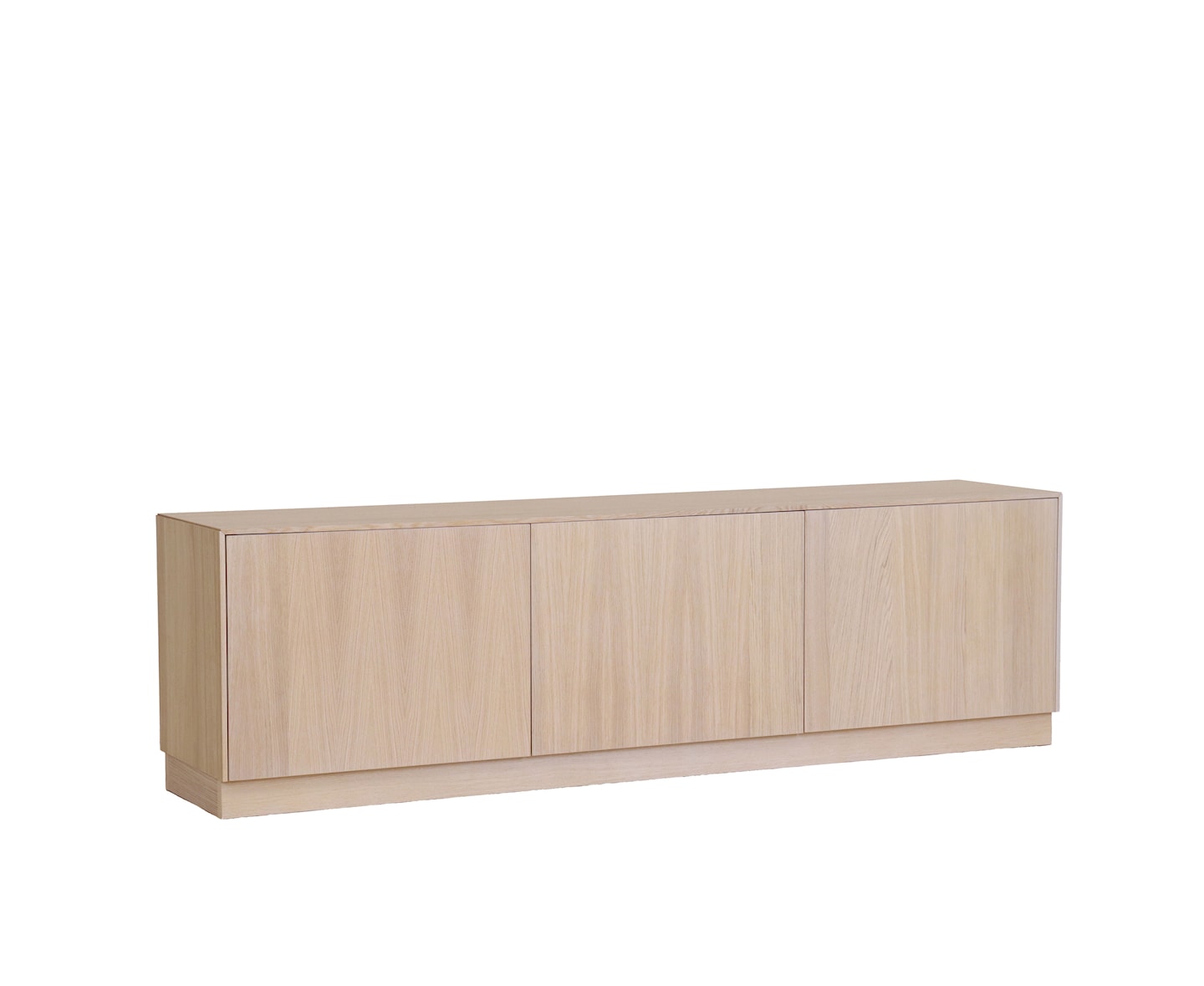 Sleepo Collection Esme TV-Bank Weißgeölte Eiche 178 cm