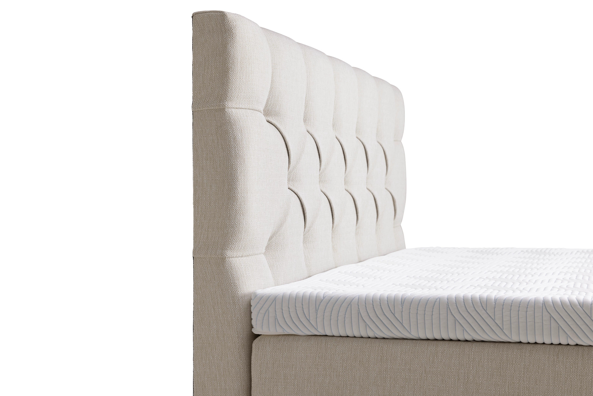 Tempur Promise Stitch Sänggavel Ivory 180x128