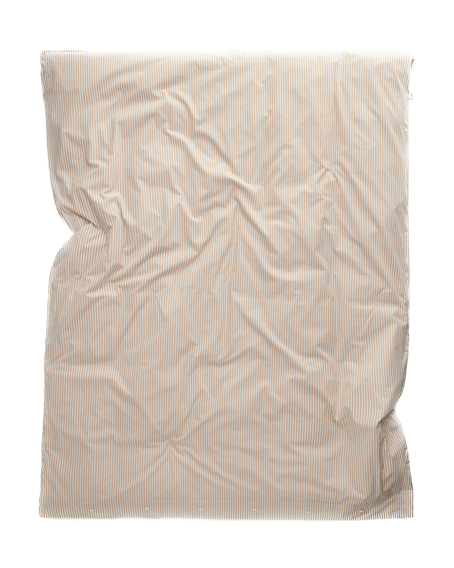 Shirt Stripe Påslakan Dry Sand Dubbel