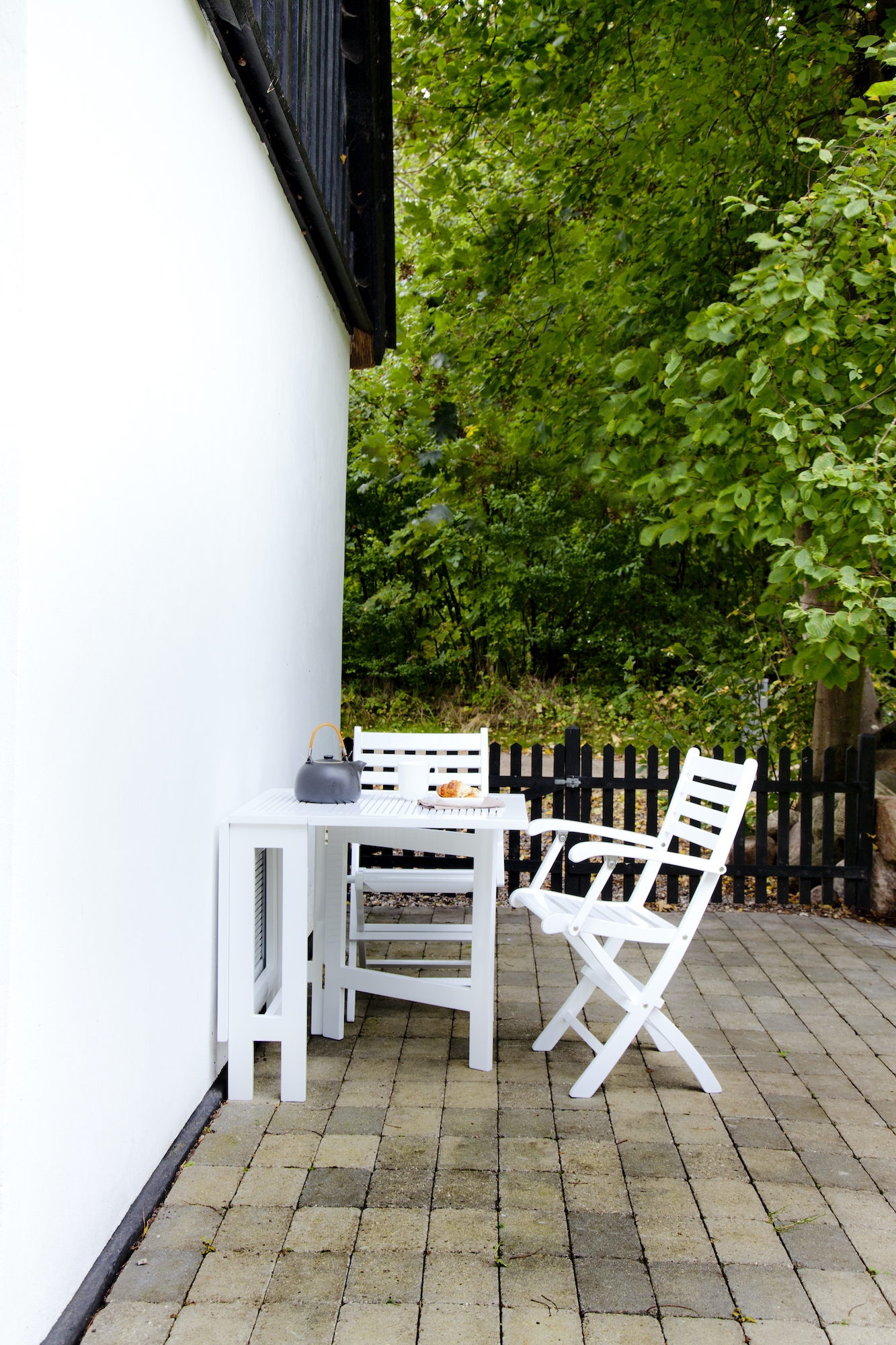 Cinas York Fällstol Vit