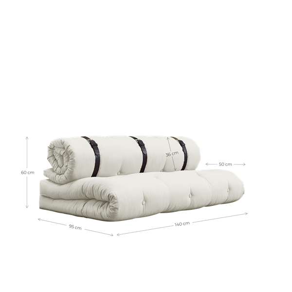 Karup Design Buckle-Up Dagseng Olive Green 200 cm