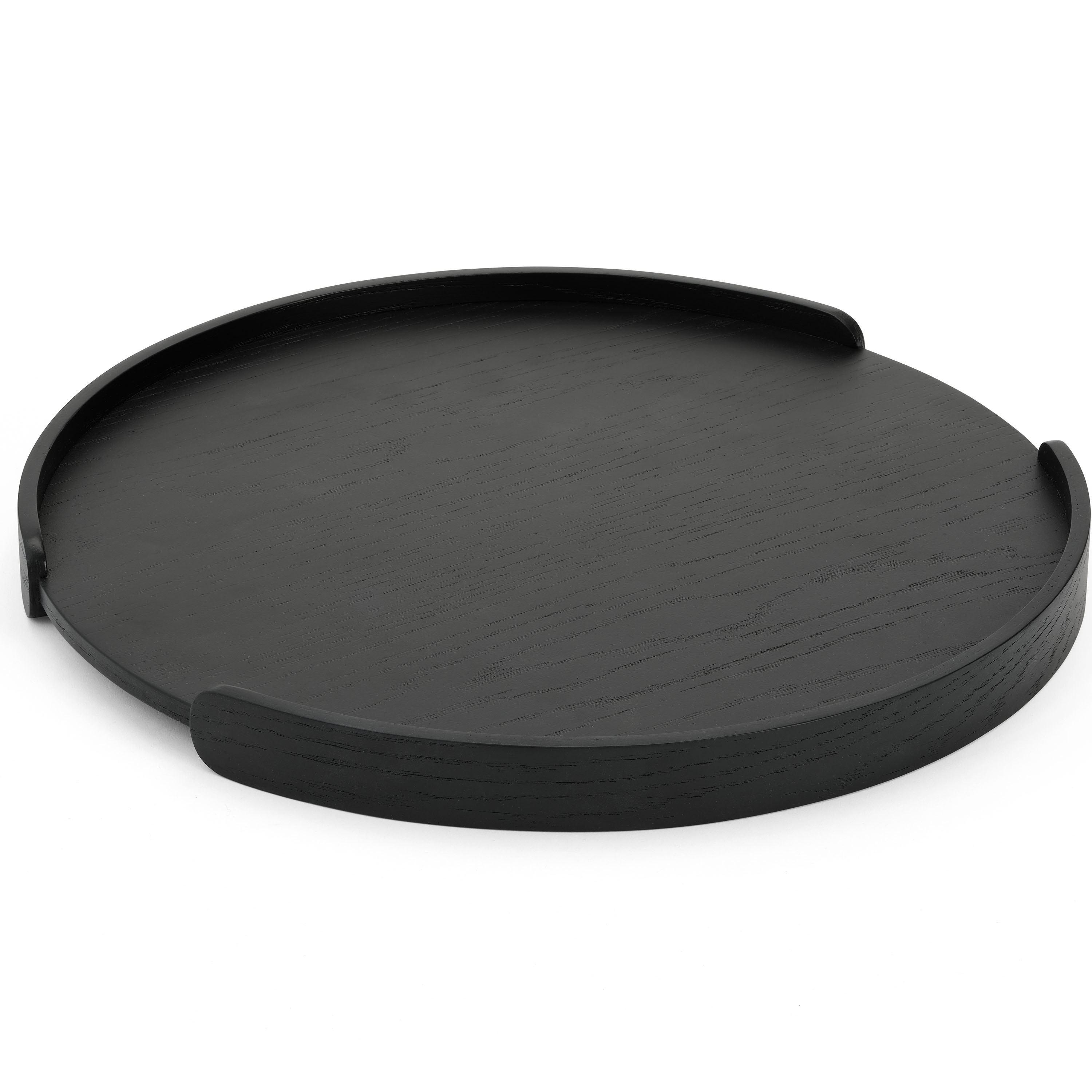 Woody Tarjotin Black Stained Oak Ø35