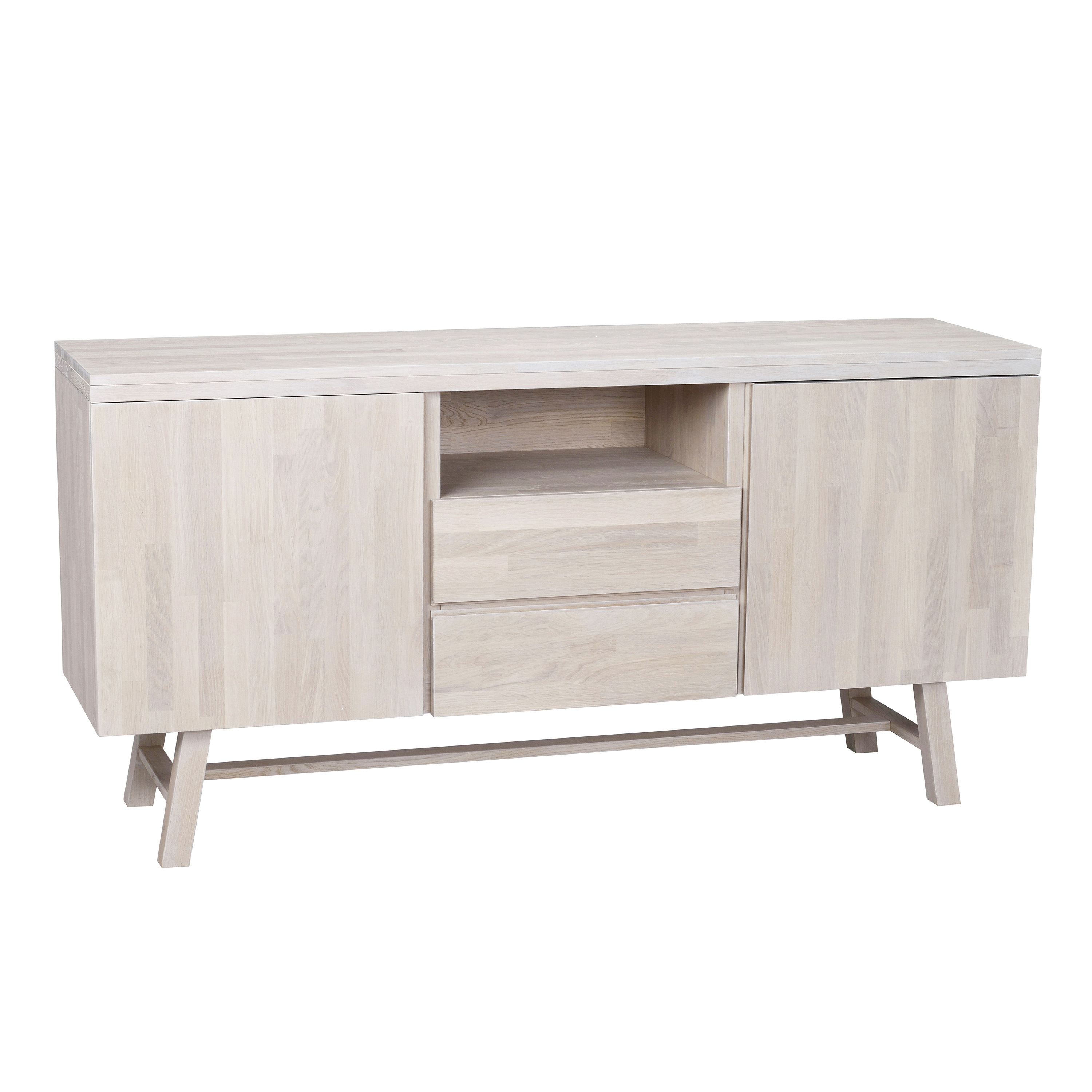 Brooklyn Sideboard Vitpigmenterad Ek