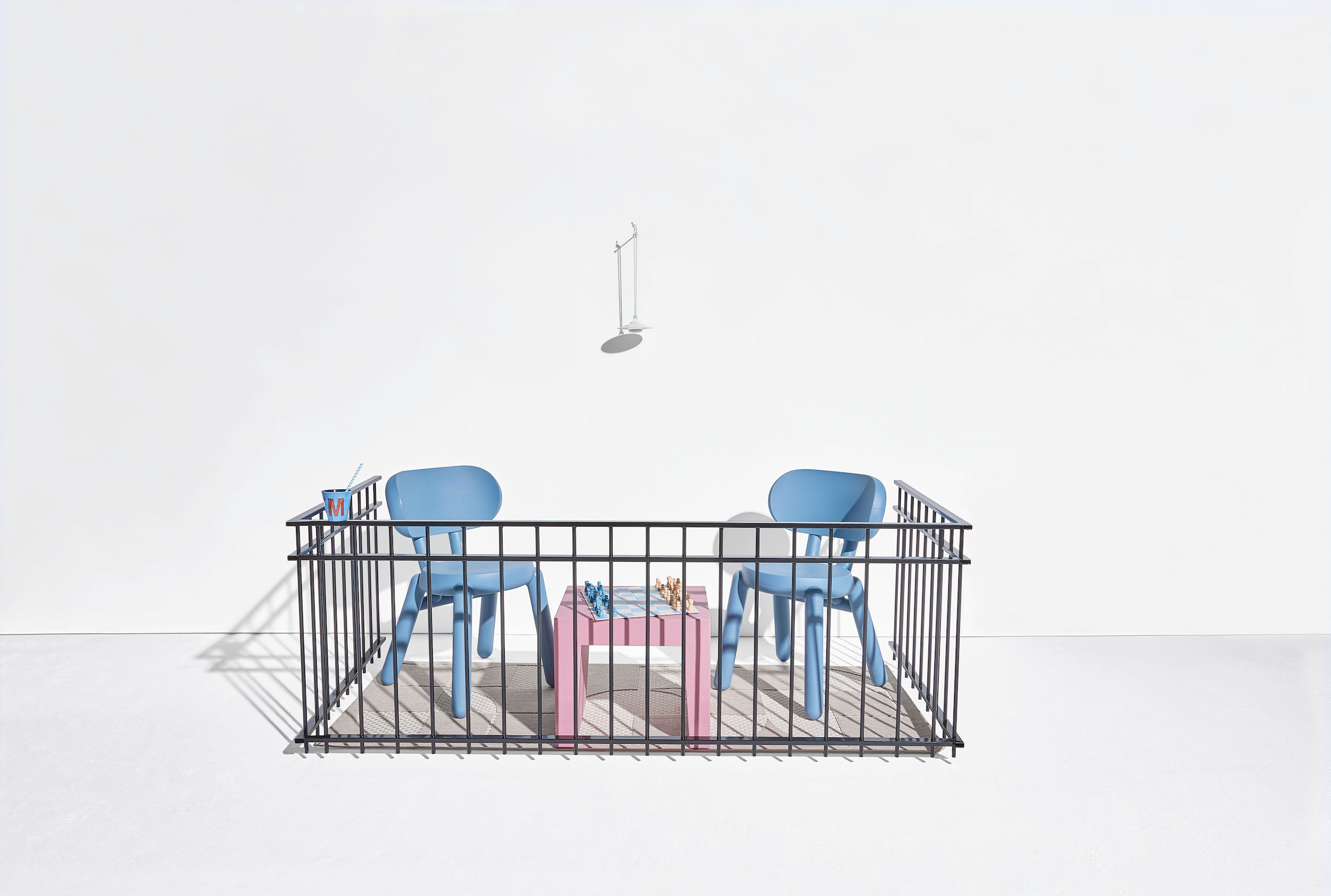 Fatboy Carpretty Catwalk Outdoor Teppich Jigsaw Cream/White 80x200