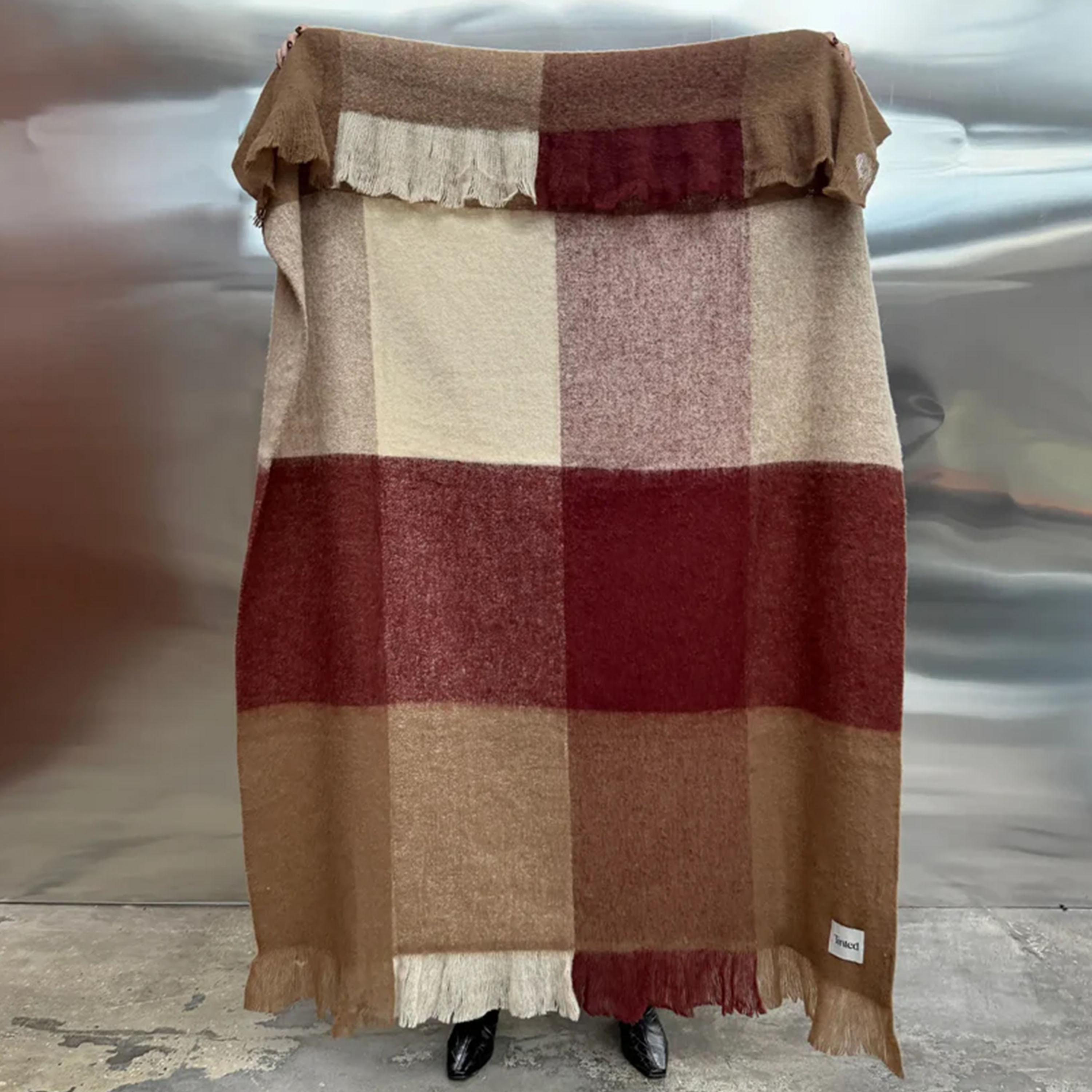 Tinted Tunell Ullpläd Multi 130x170