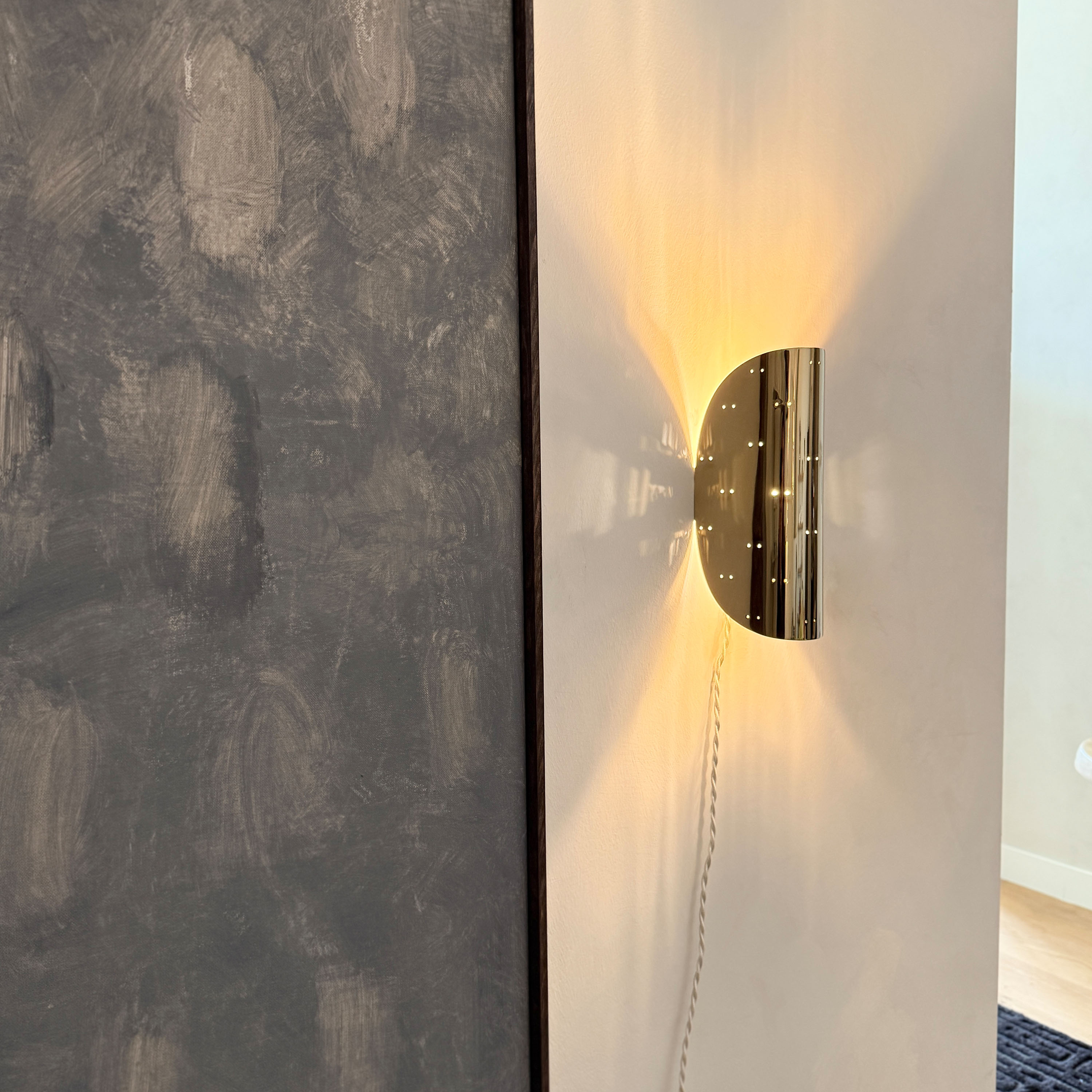 Hein Studio Giselle Seinävalaisin Messinki