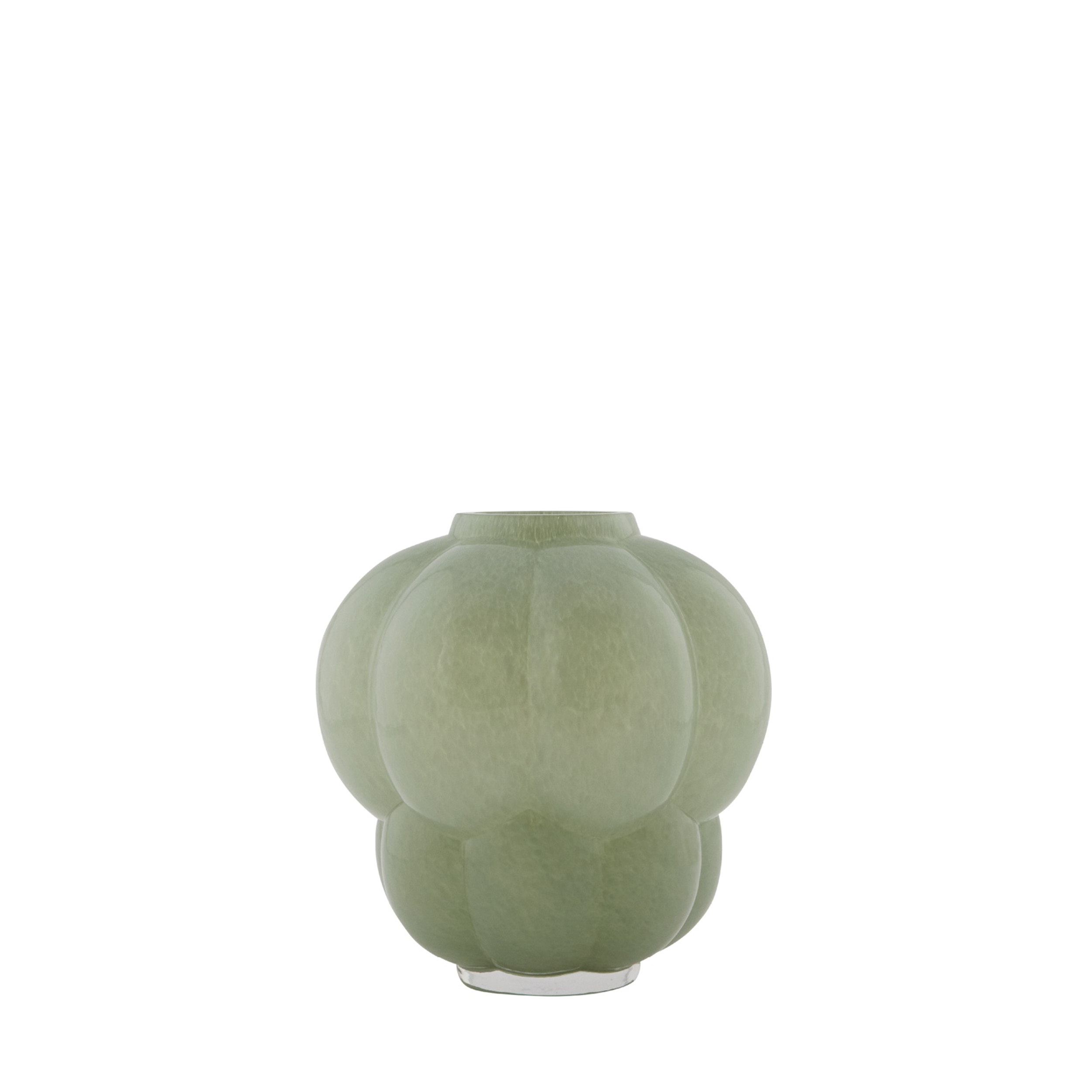 Uva Vas Glas Pastel Green 28cm
