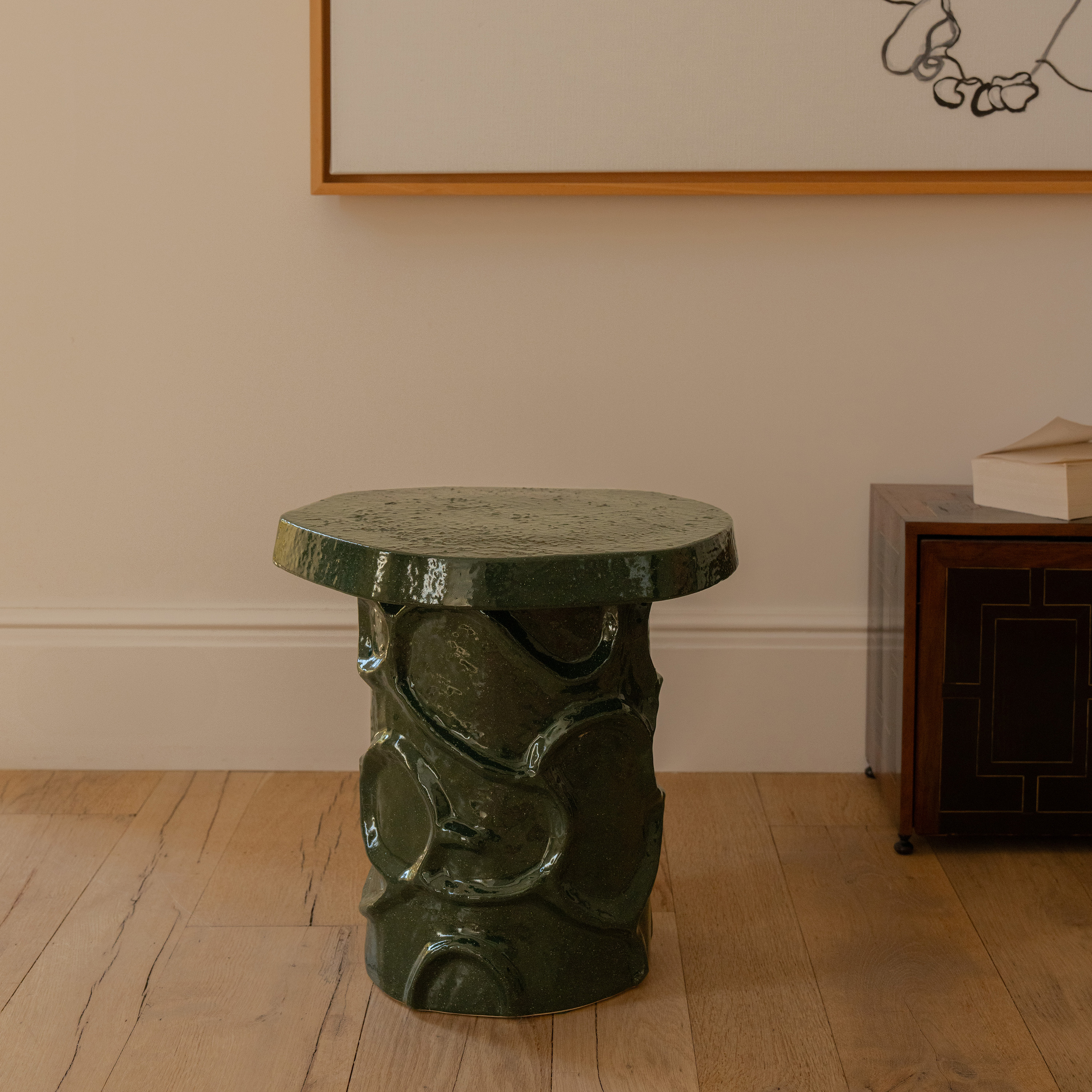 Serax Mena 07 Sivupöytä Dark Green