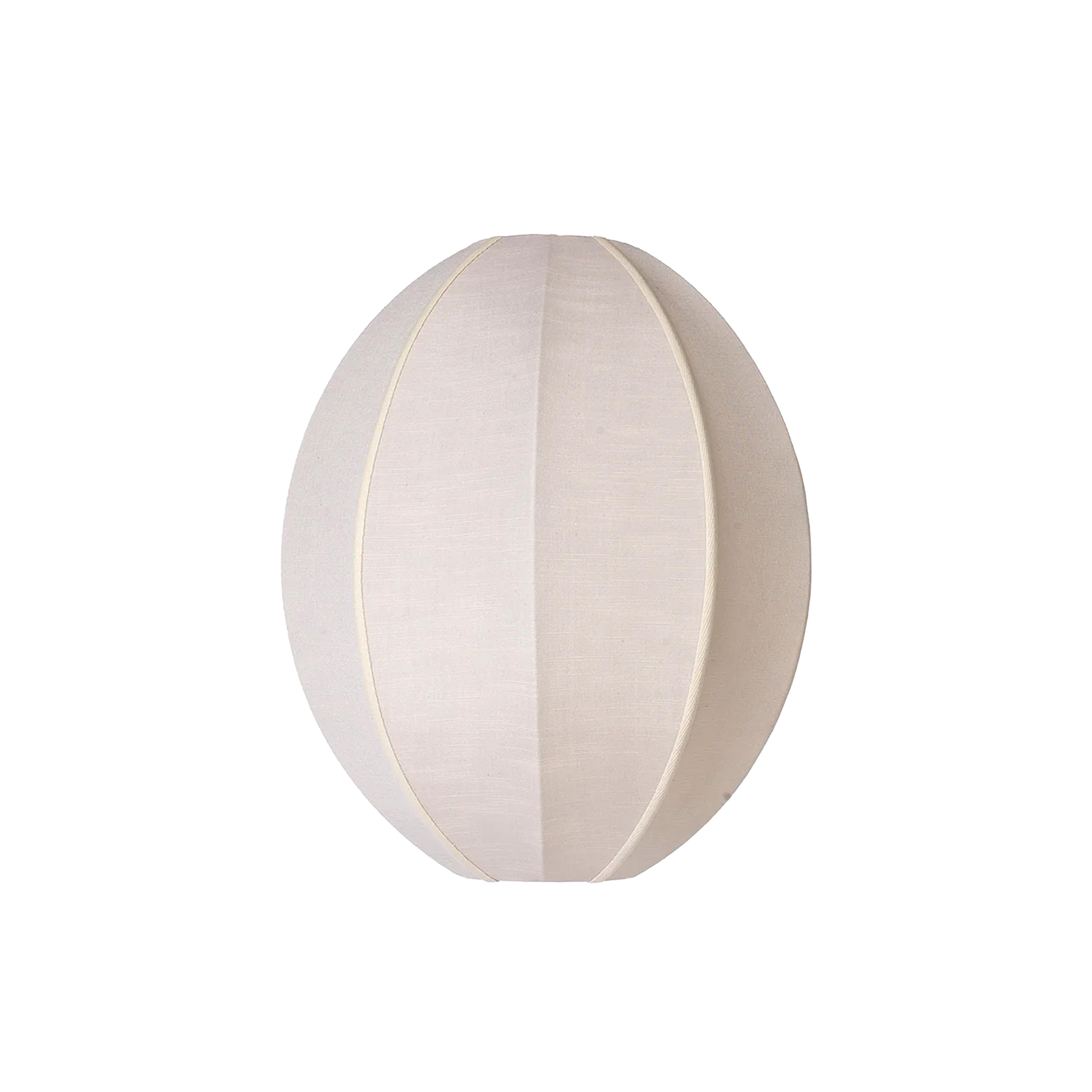 Oval S Lampskärm Sand