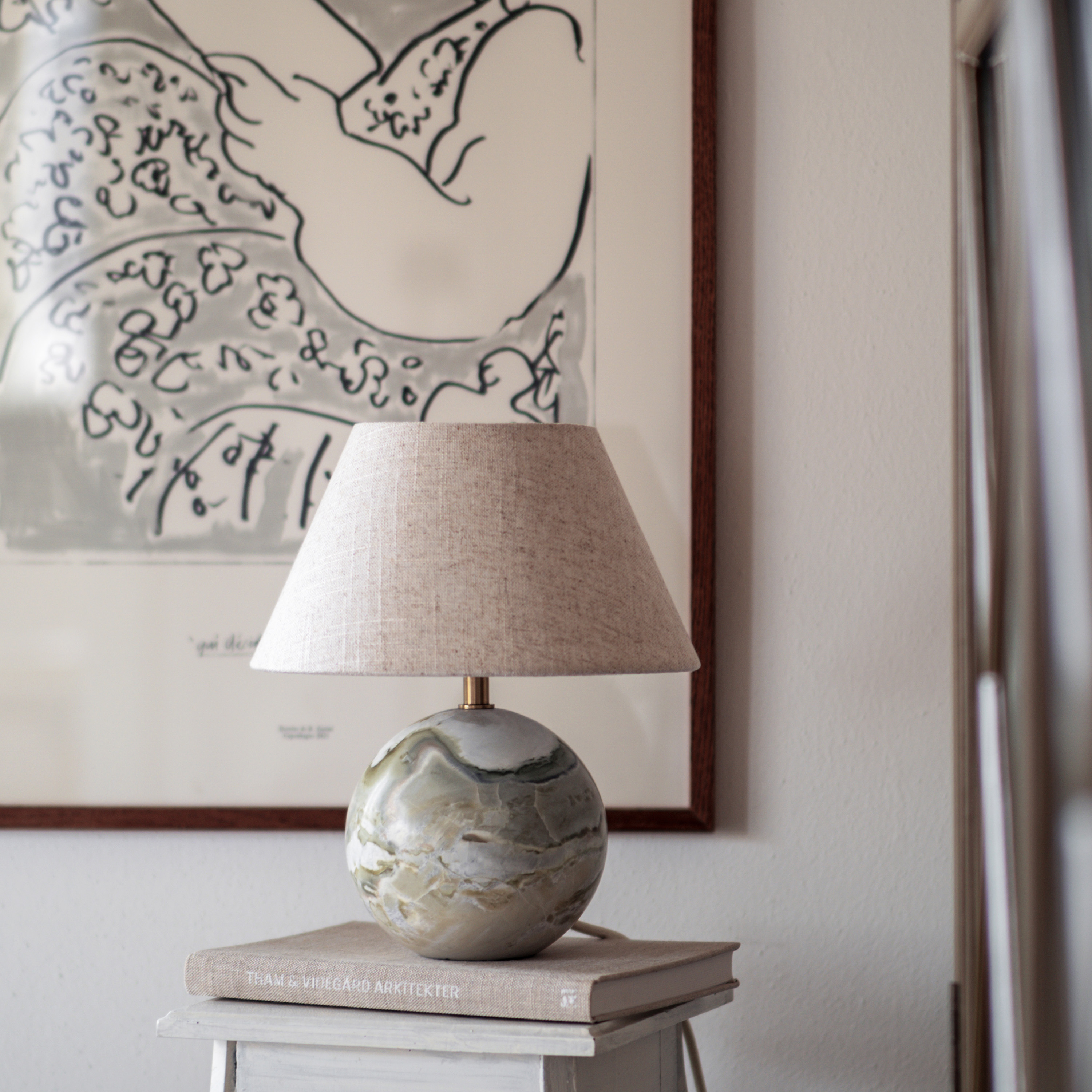 Globen Lighting Castello Tischlampe Grün 24