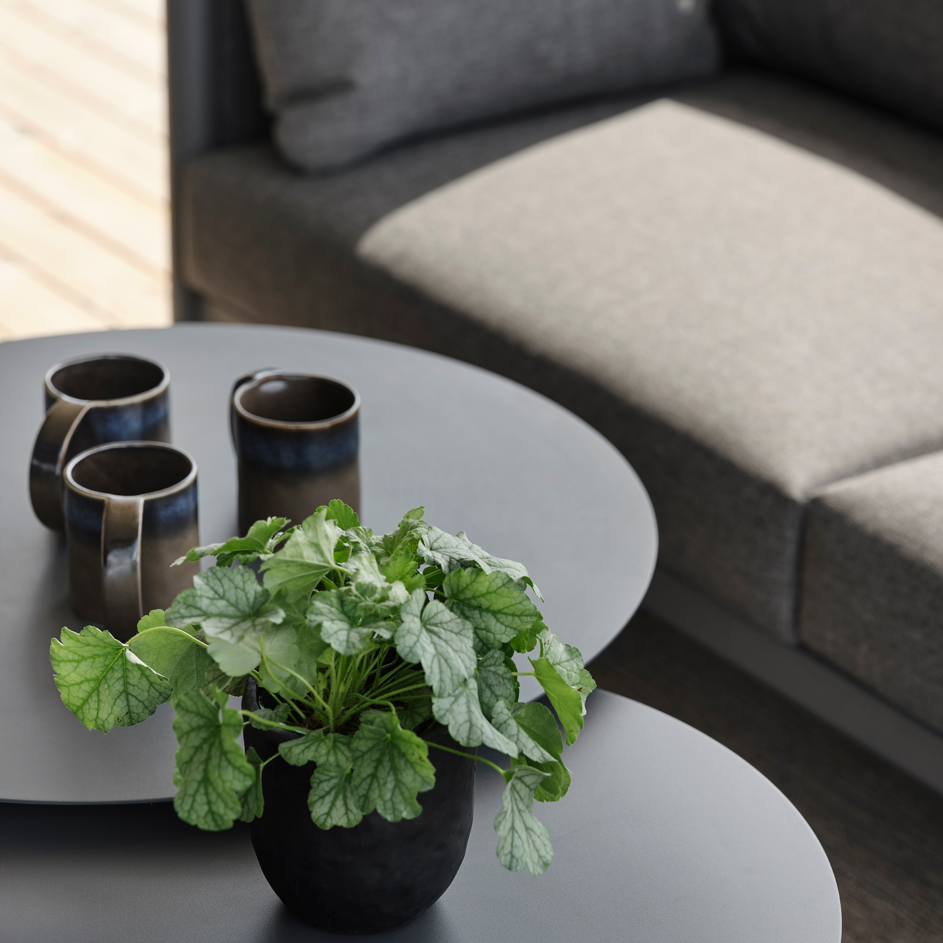 Brafab Mill Soffbord Antracit/svart Medium