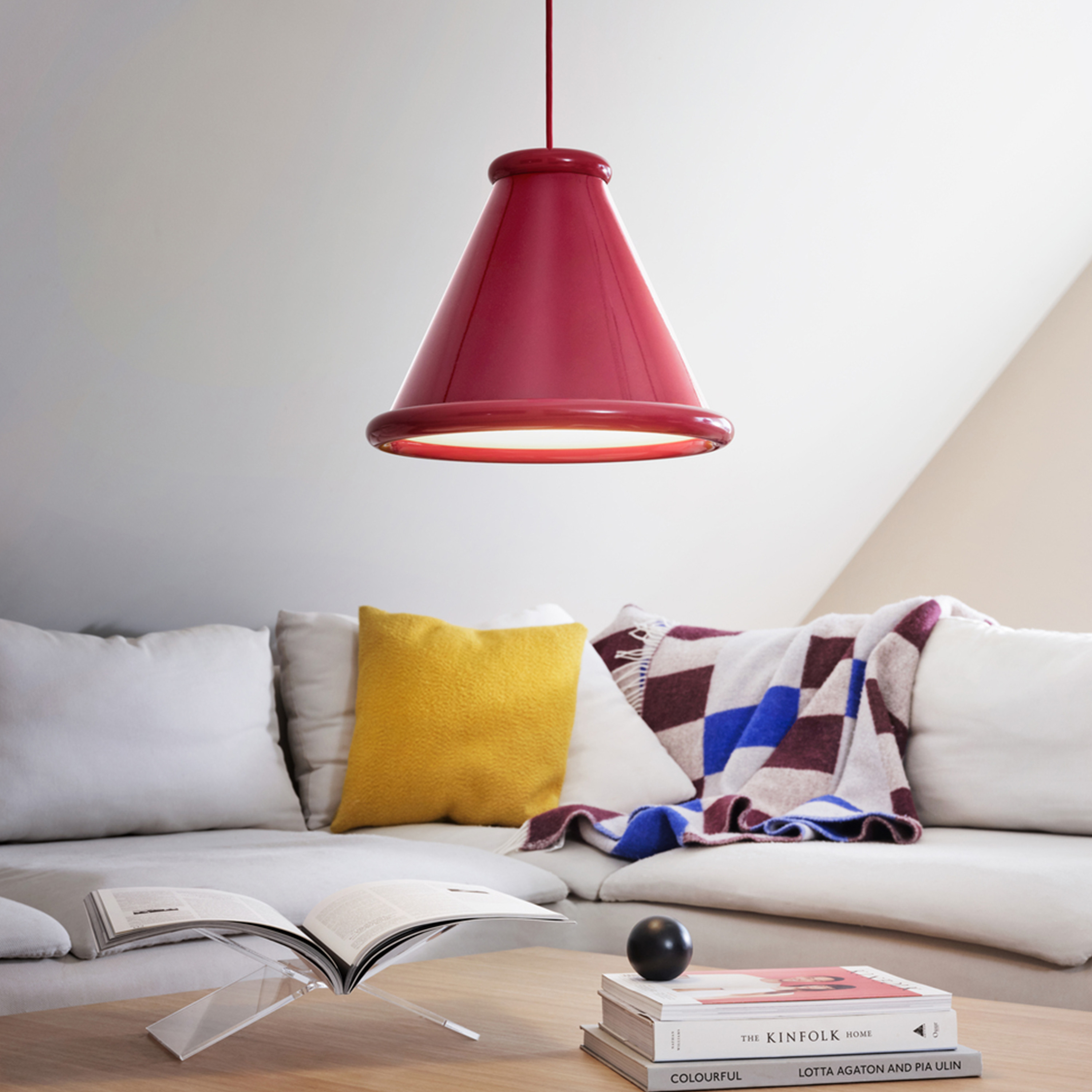 Belid Belle Kattovalaisin Red Violet Ø36