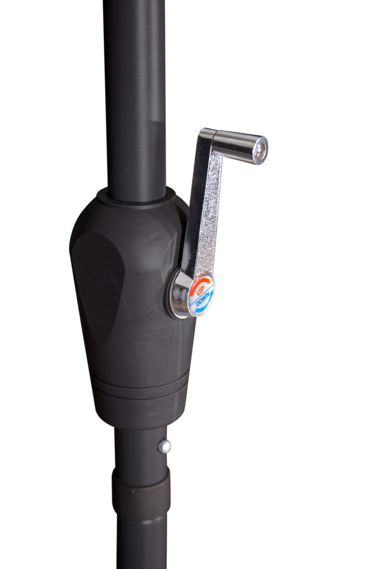 Venture Home Leeds Parasoll Vit 300cm