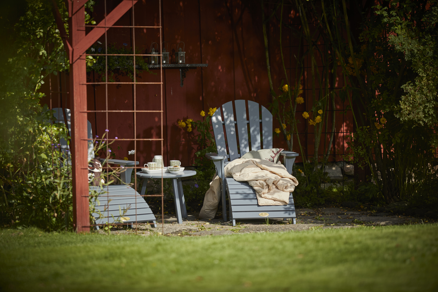 Hillerstorp Tennessee Sivupöytä Teräksenharmaa Ø50