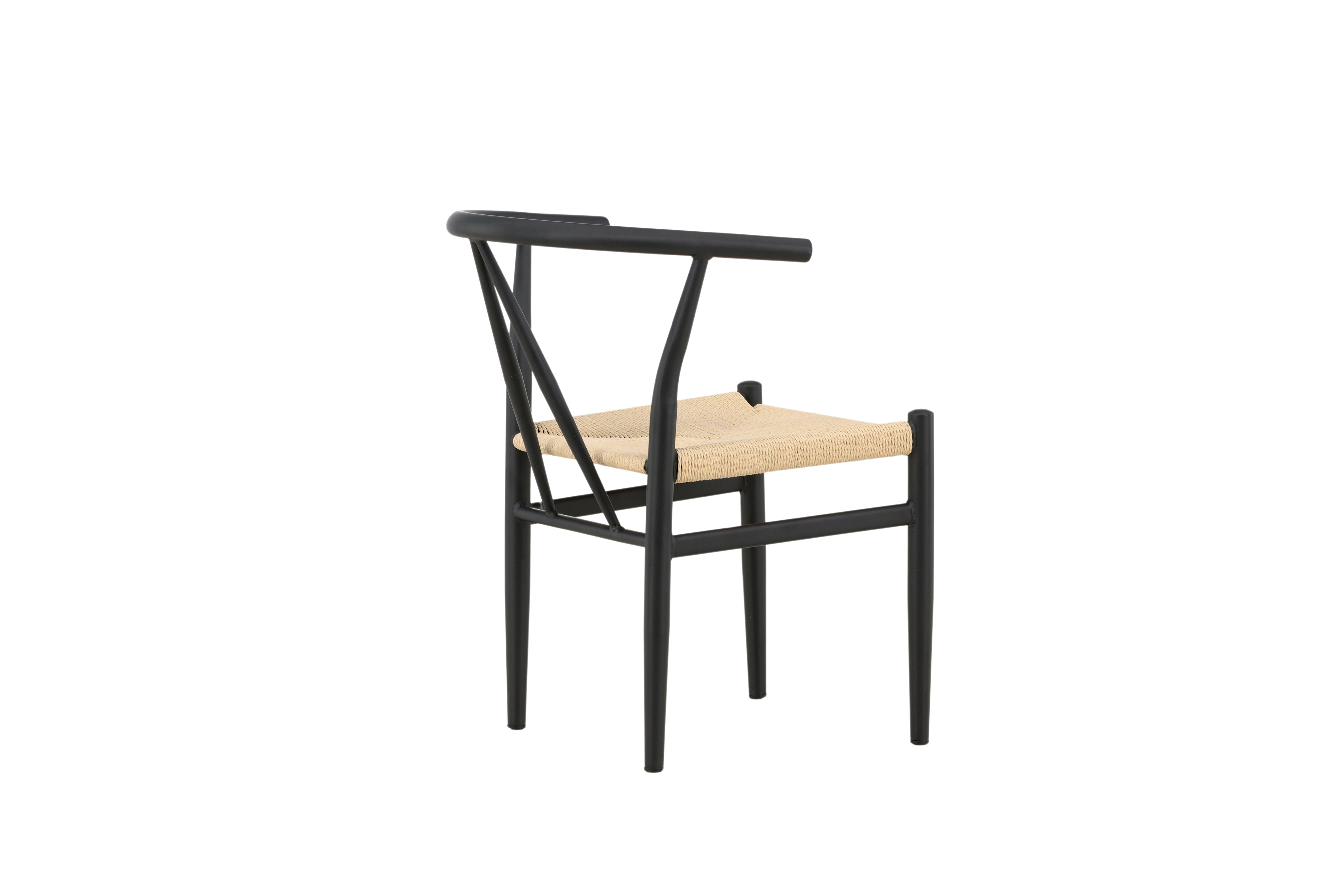 Venture Home Alfons Matstol Black/Beige