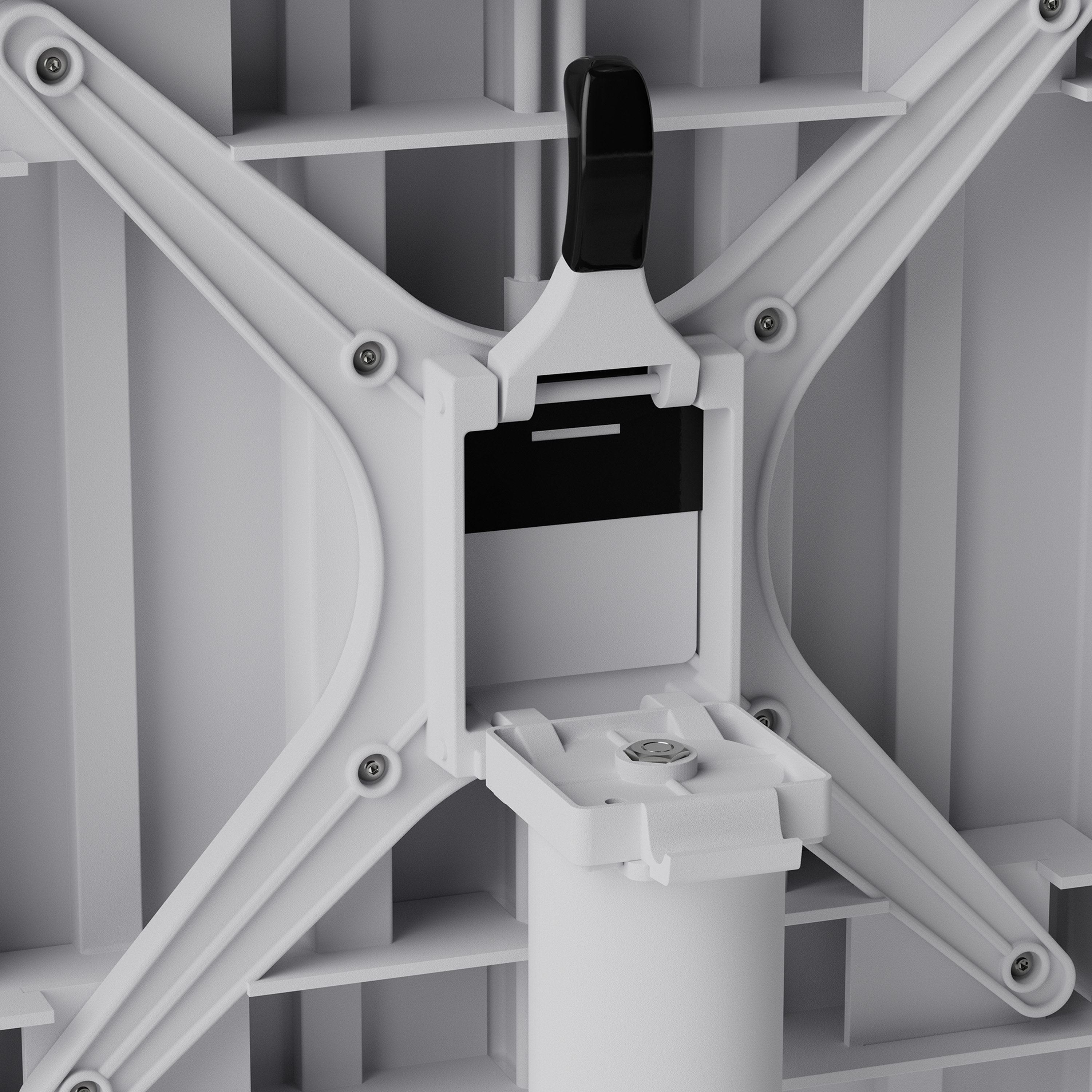 Fatboy Fred's Square Bistreau Bord Light Grey 80x80