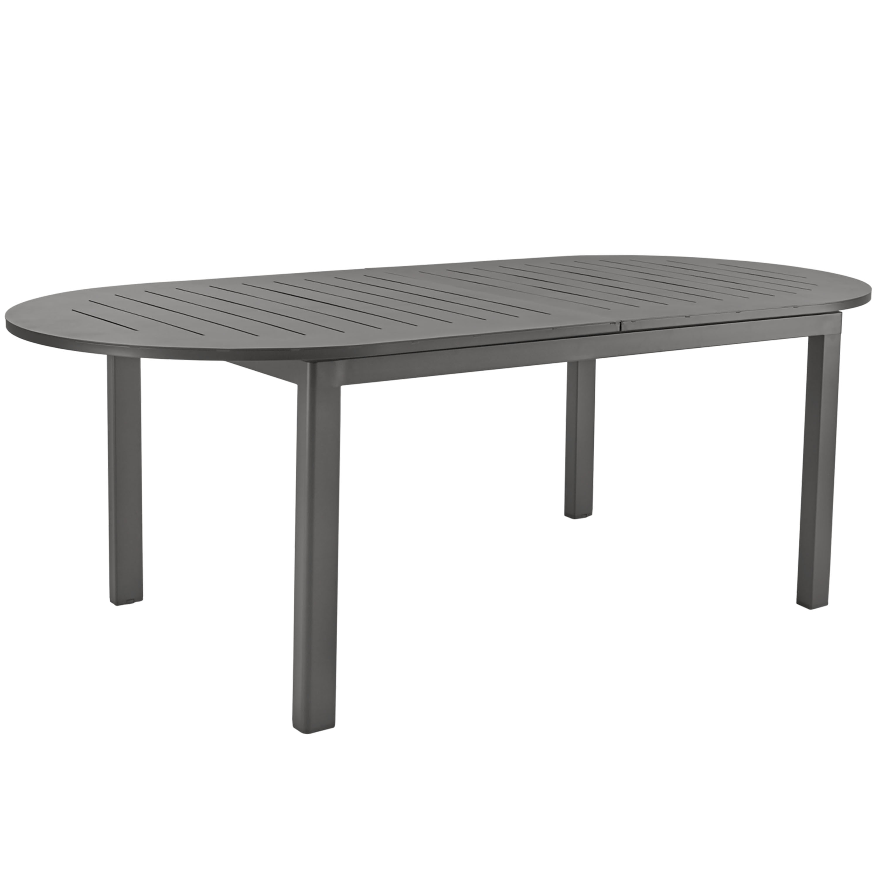 Lomma Elipse Matbord Anthracite 110x220