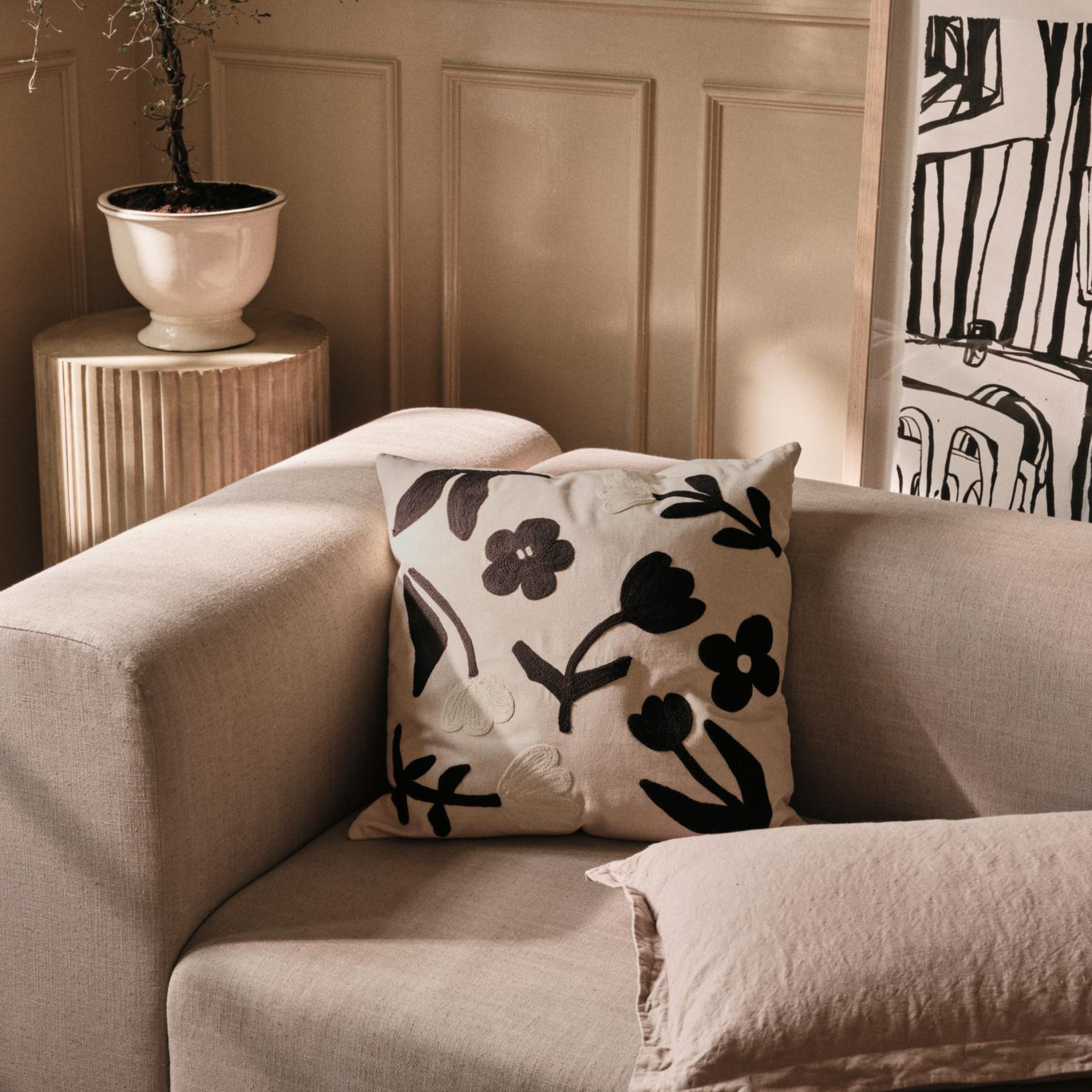 Broste Copenhagen Annabella Kruka Cream Ø25