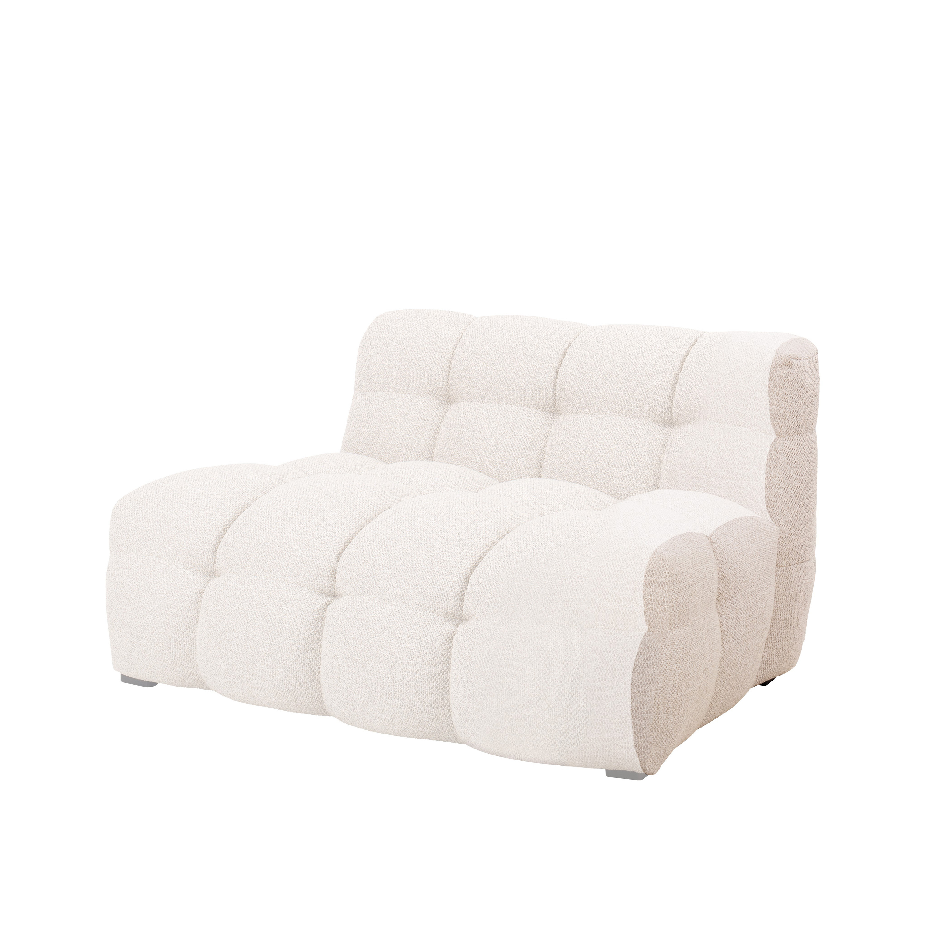 Billie Moduldekkside Høyre Beige Bouclé 8cm