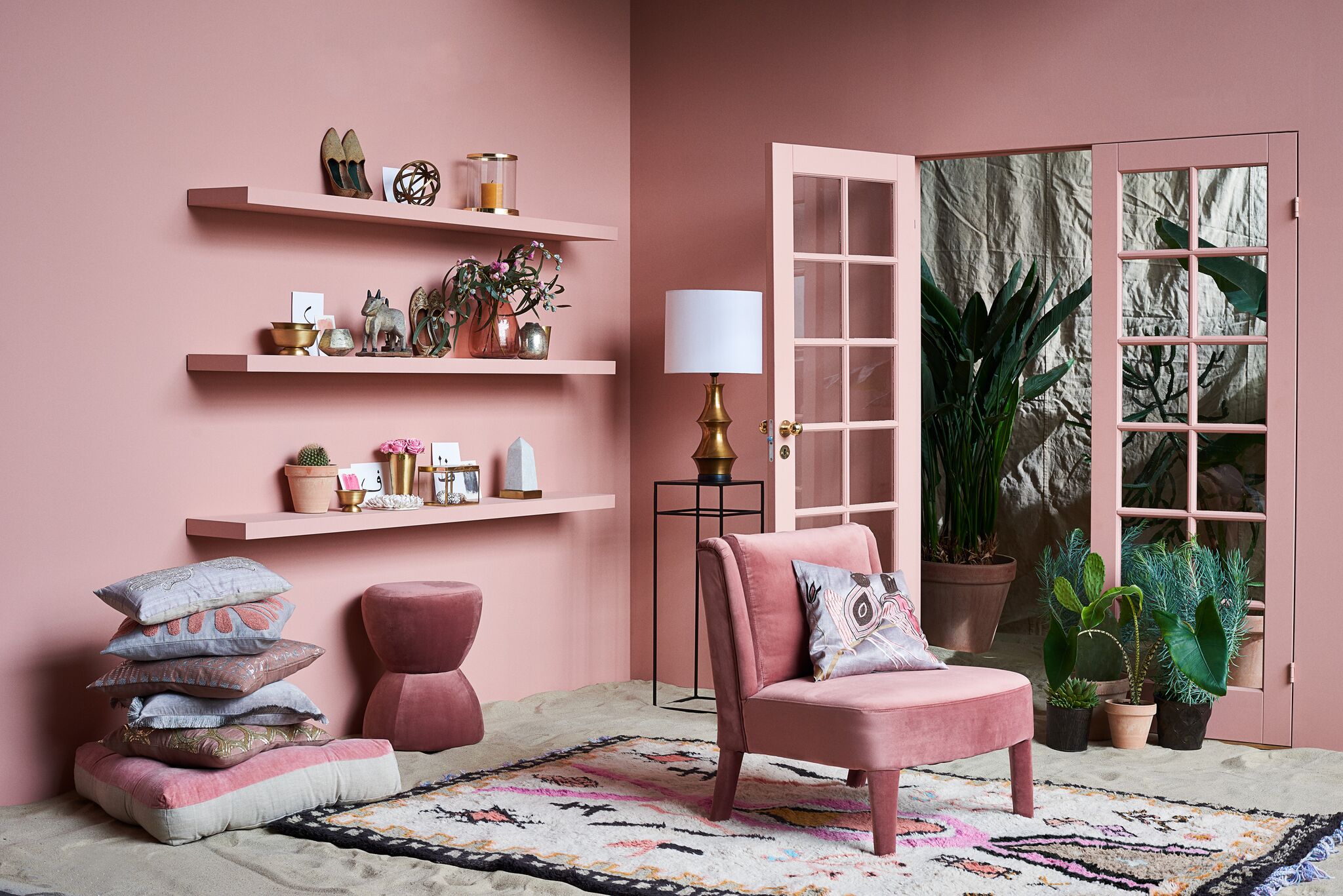 DAY Home Bongo Sittpuff Pink