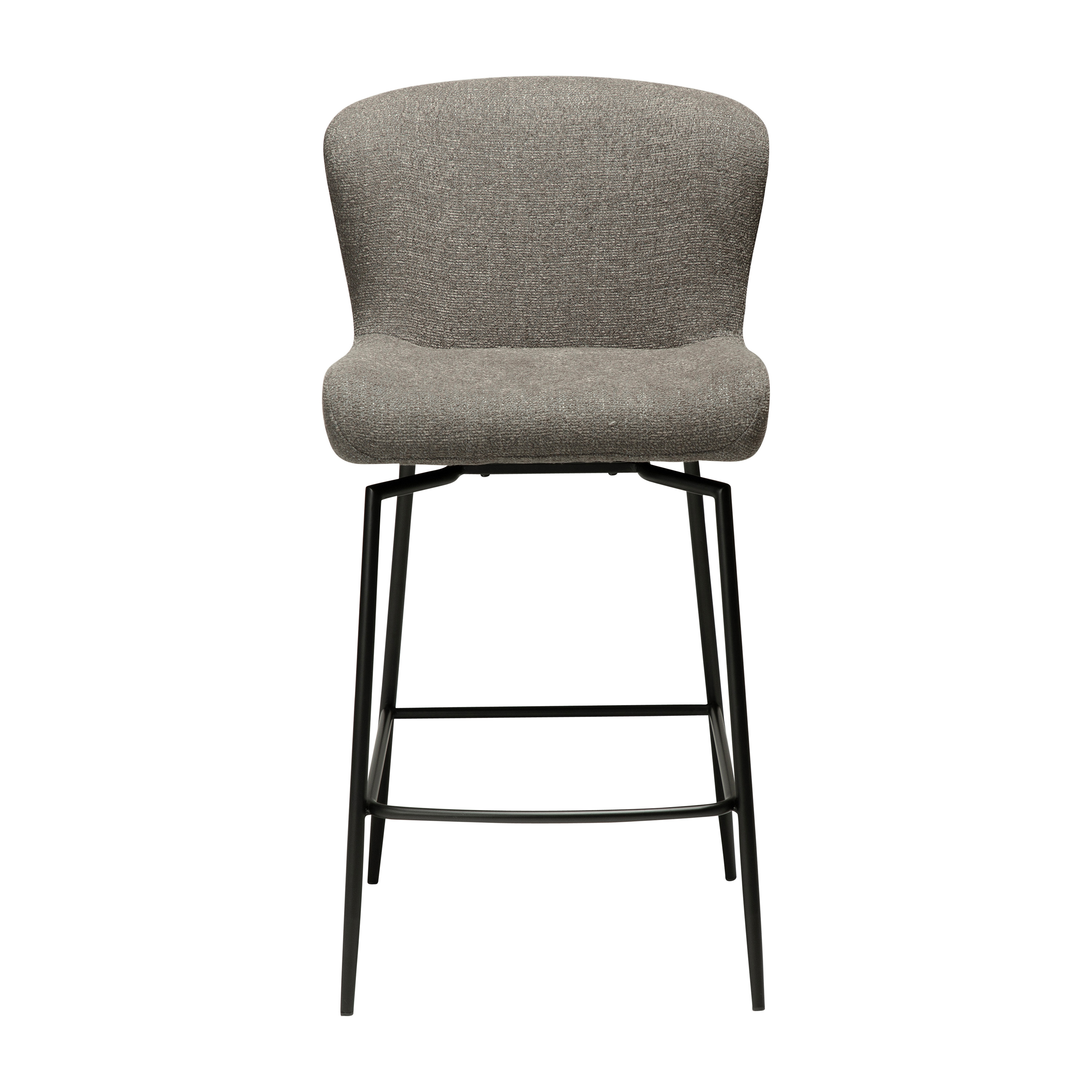 Dan Form Glory Swivel Barstol Pebble Earth Bouclé