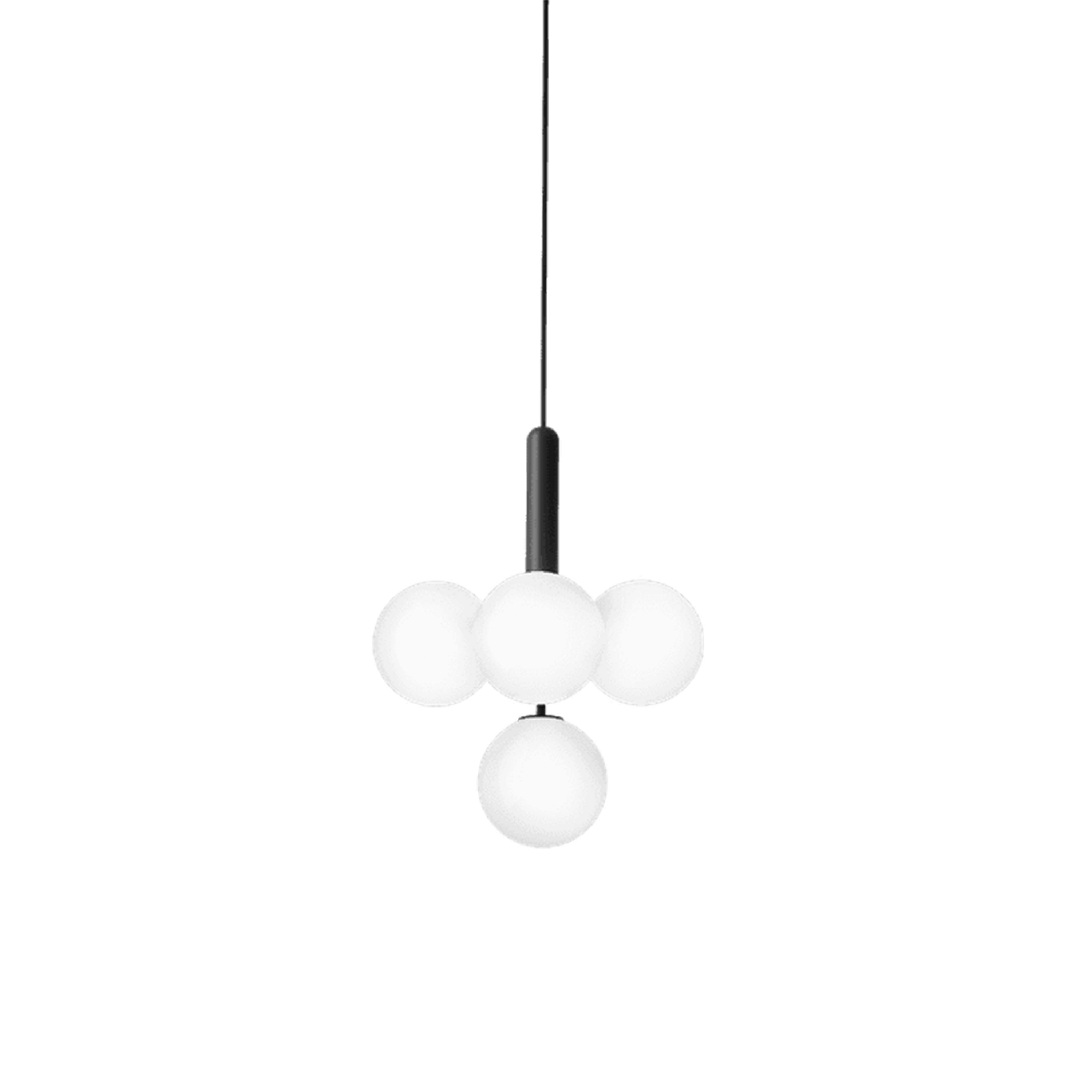 Miira 4 Taklampa Rock Grey/Opal Ø38