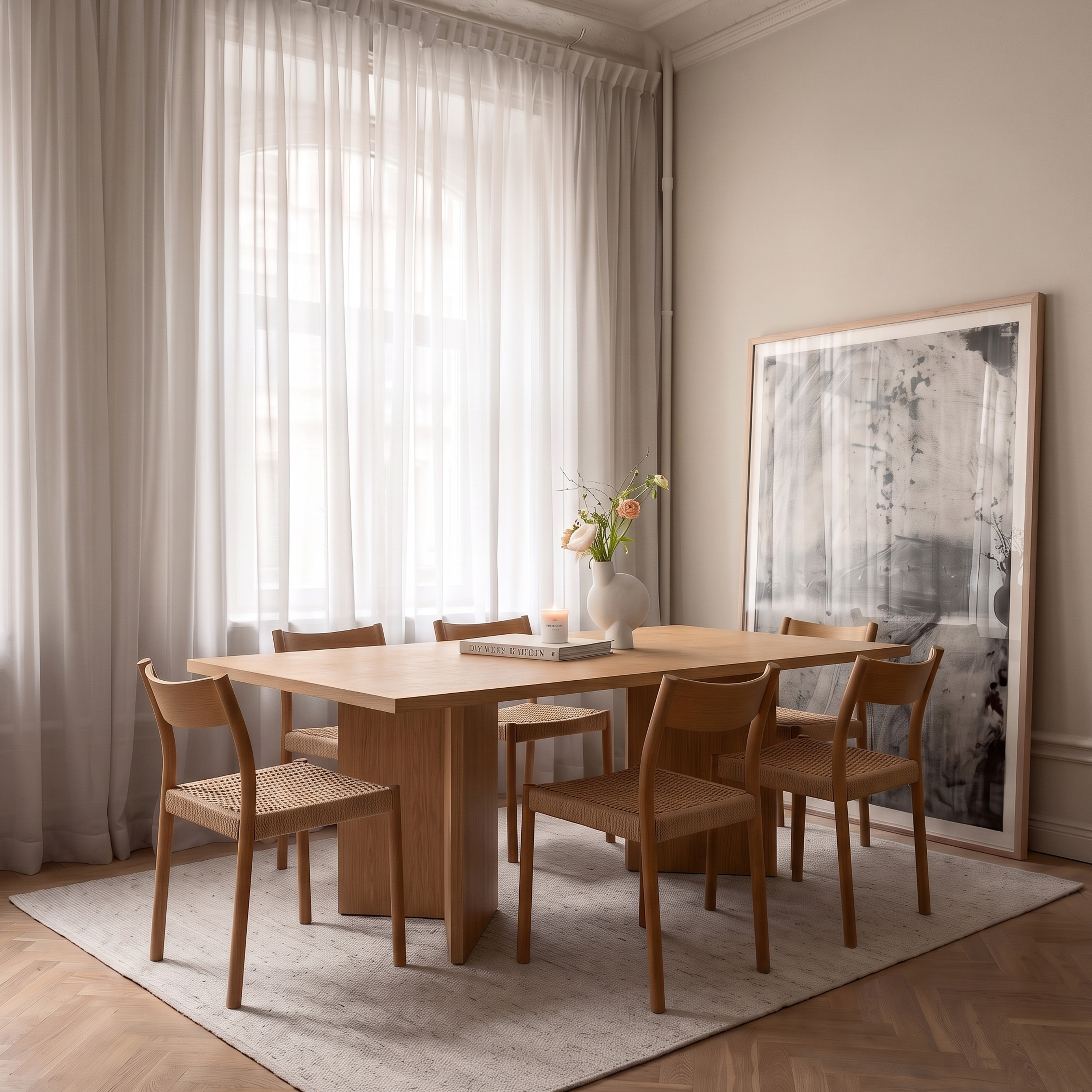 Beau Spisebord Eik 190cm