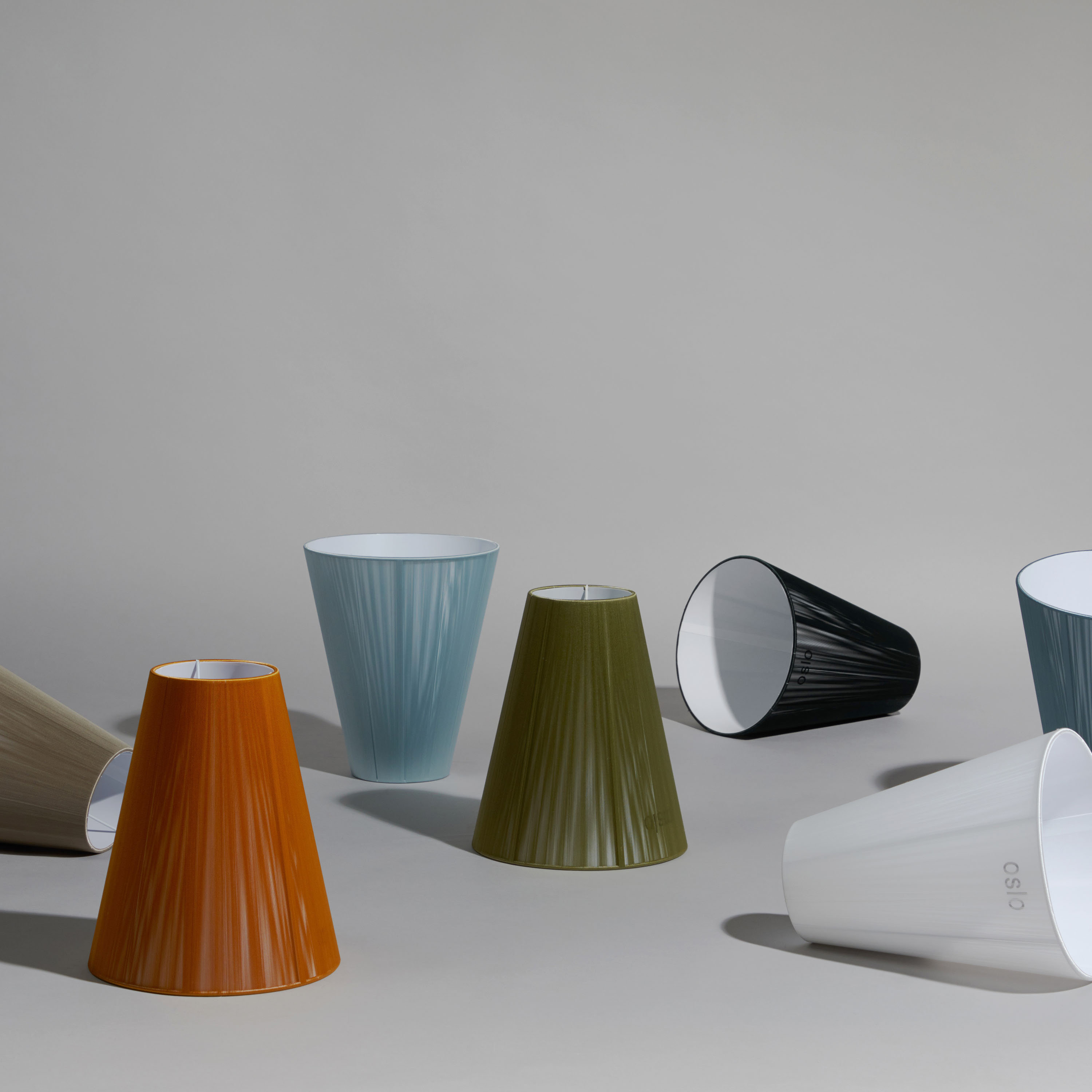 Northern Oslo Wood Gulvlampe Skjerm White