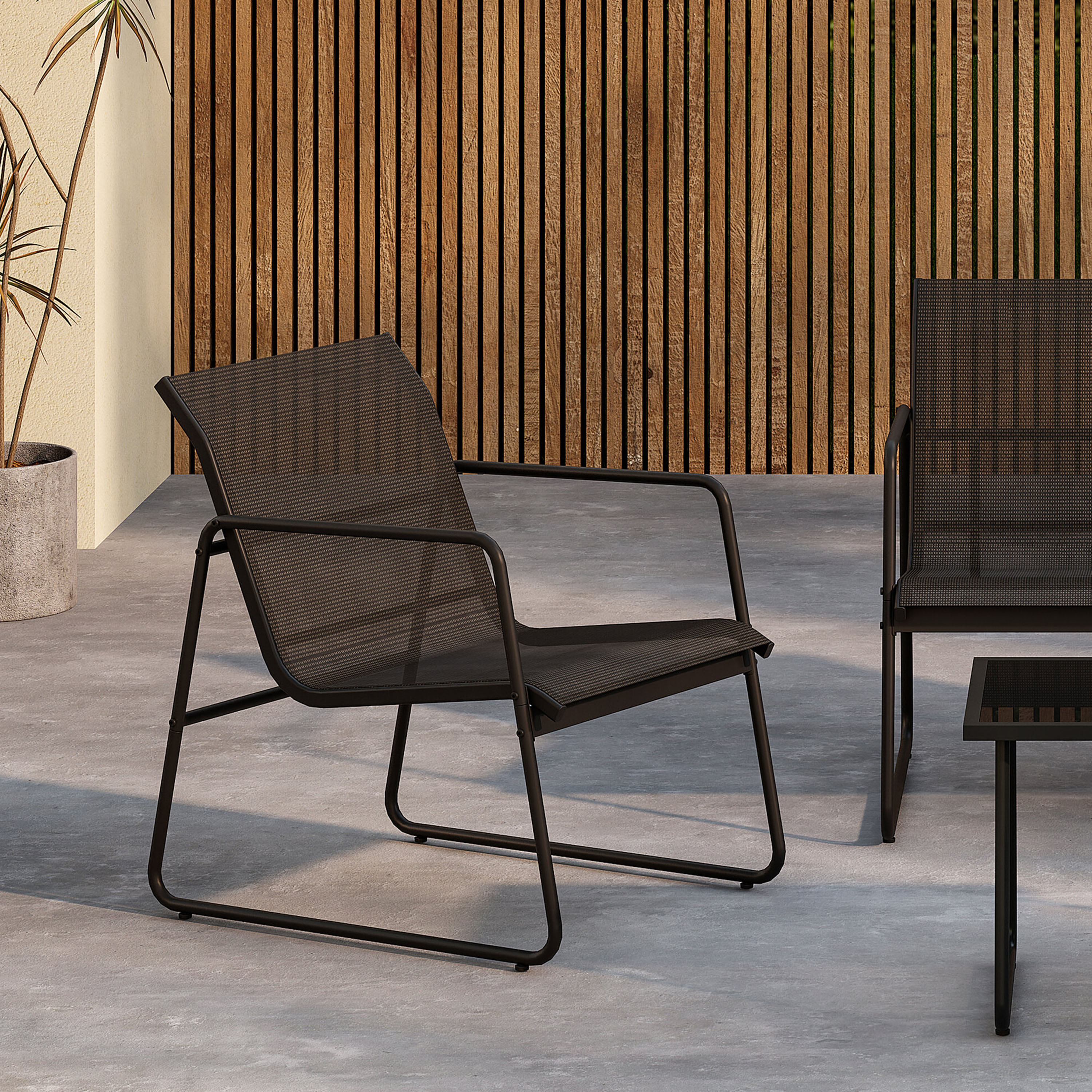 Venture Home Scopello Loungeset Black