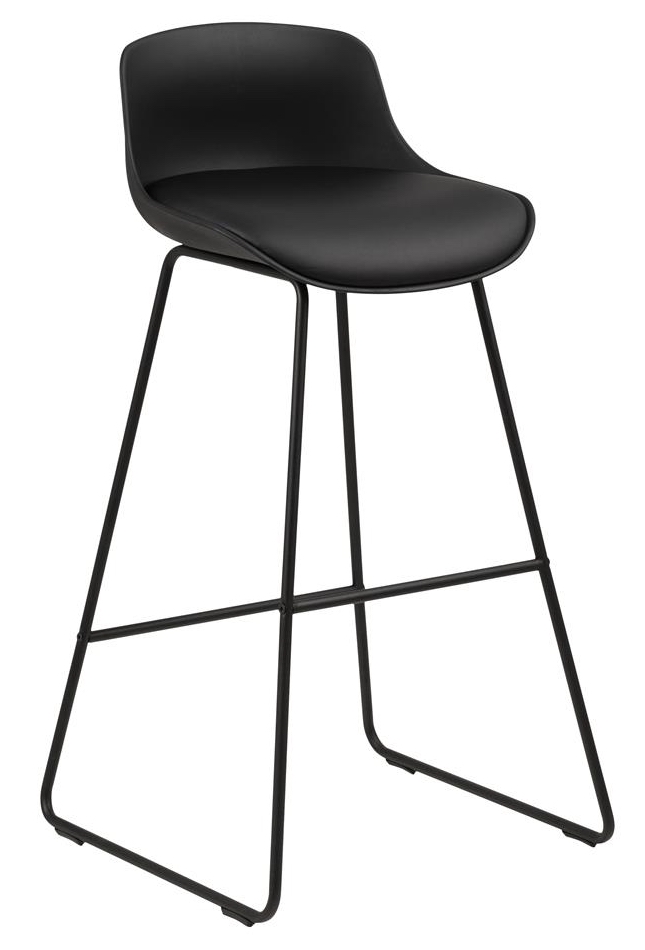 2-pack Nordic Home - Boda Barstol - Svart