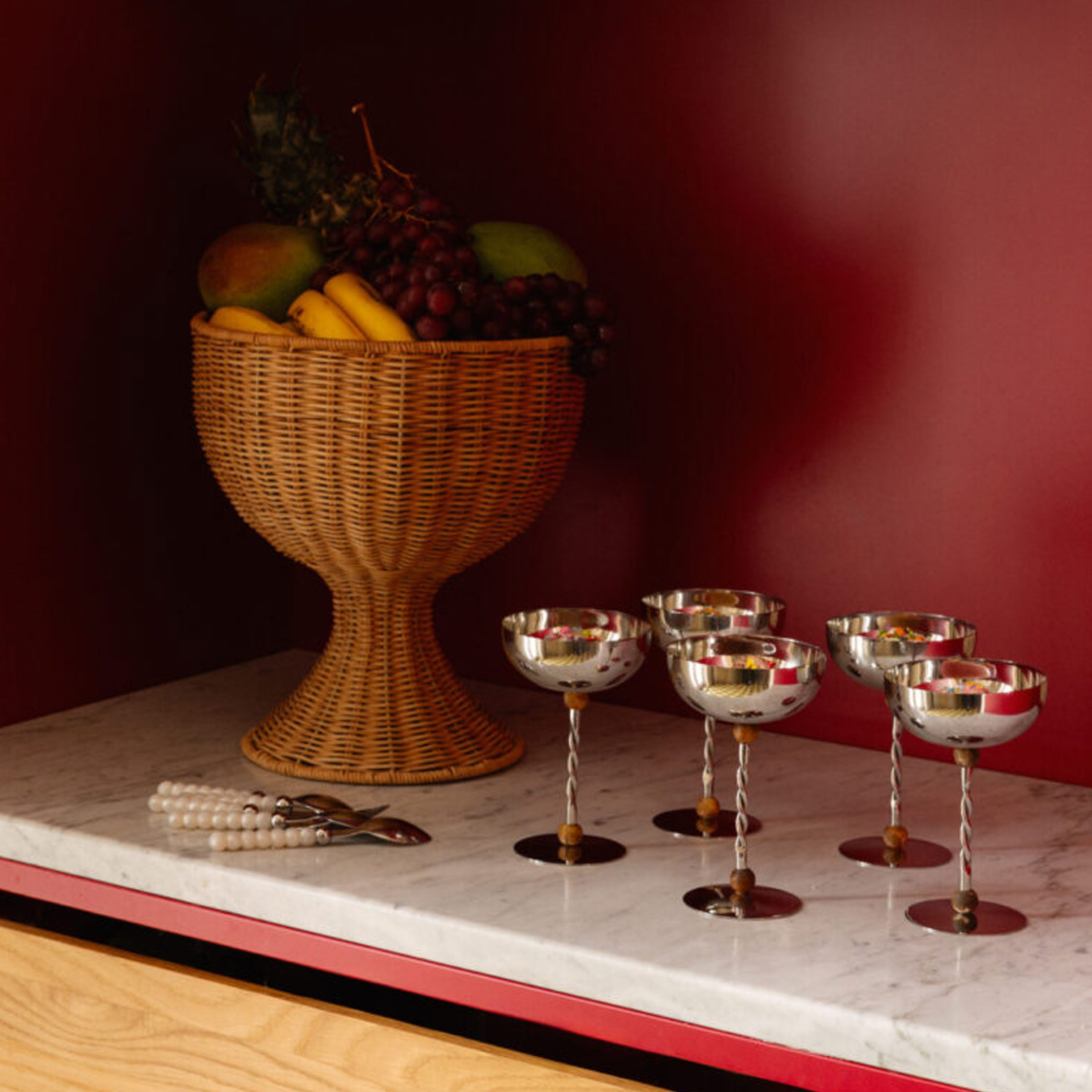 Olsson &amp; Jensen Resin skål sølv 13x10