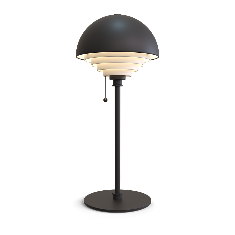 Herstal - Motown Tischlampe Schwarz - Tischlampen