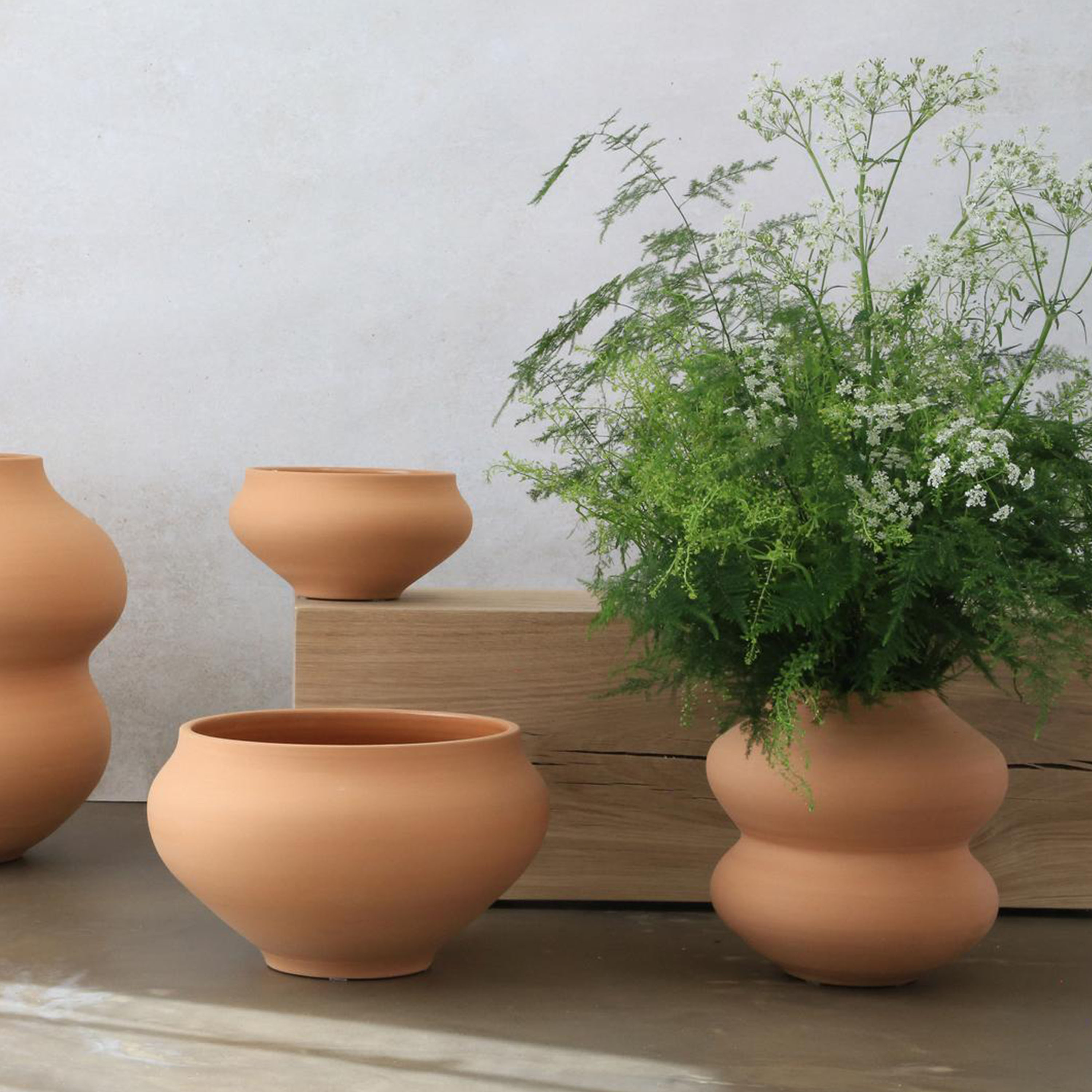 Bergs Potter Belle Kulho Raaka Roosa Terrakotta Ø25