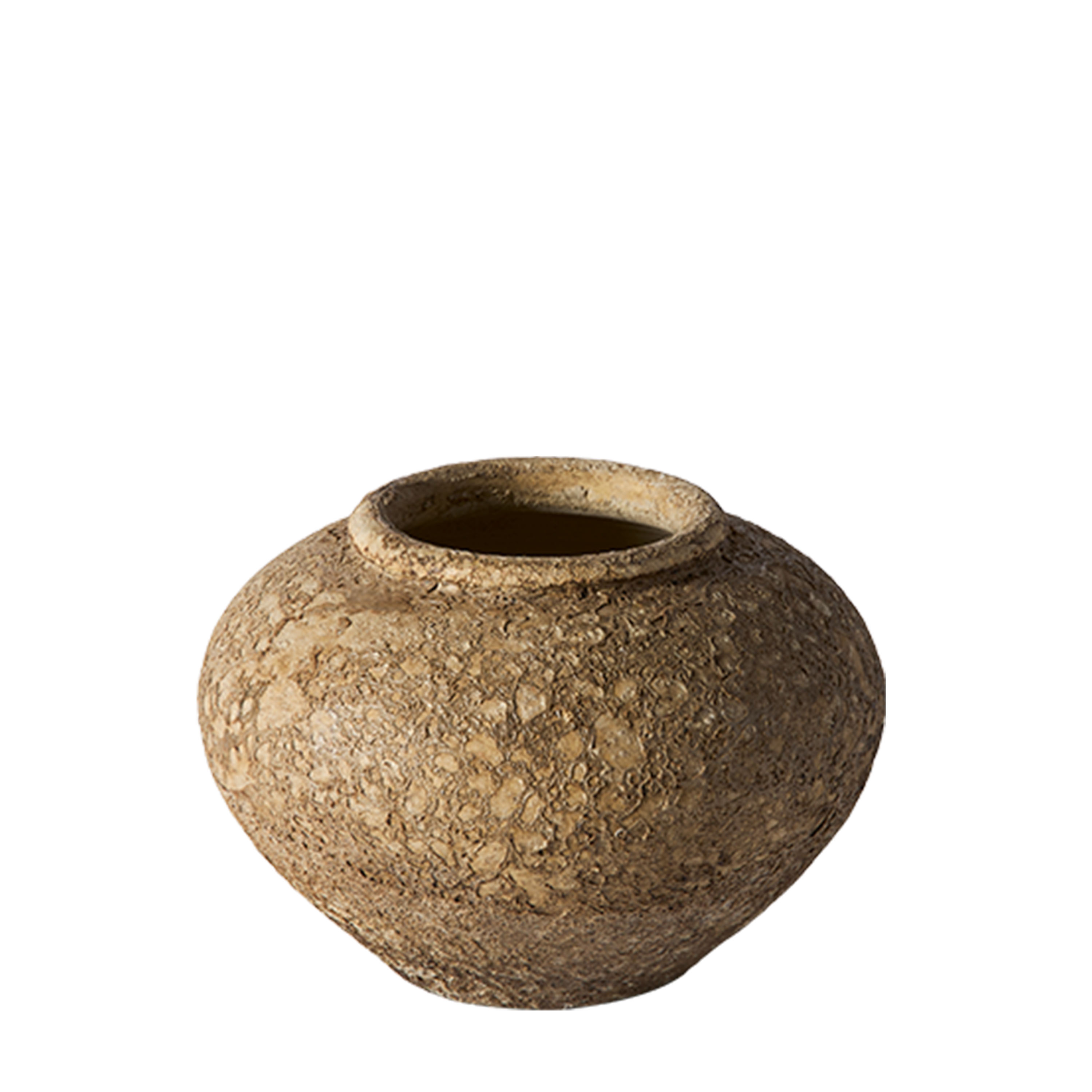 Muubs Luna Blumentopf Beige Terrakotta Ø25