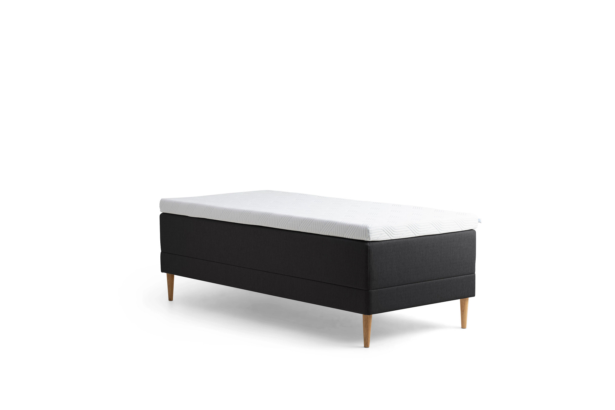 Promise Ramsäng Dark Grey 90 x 200 