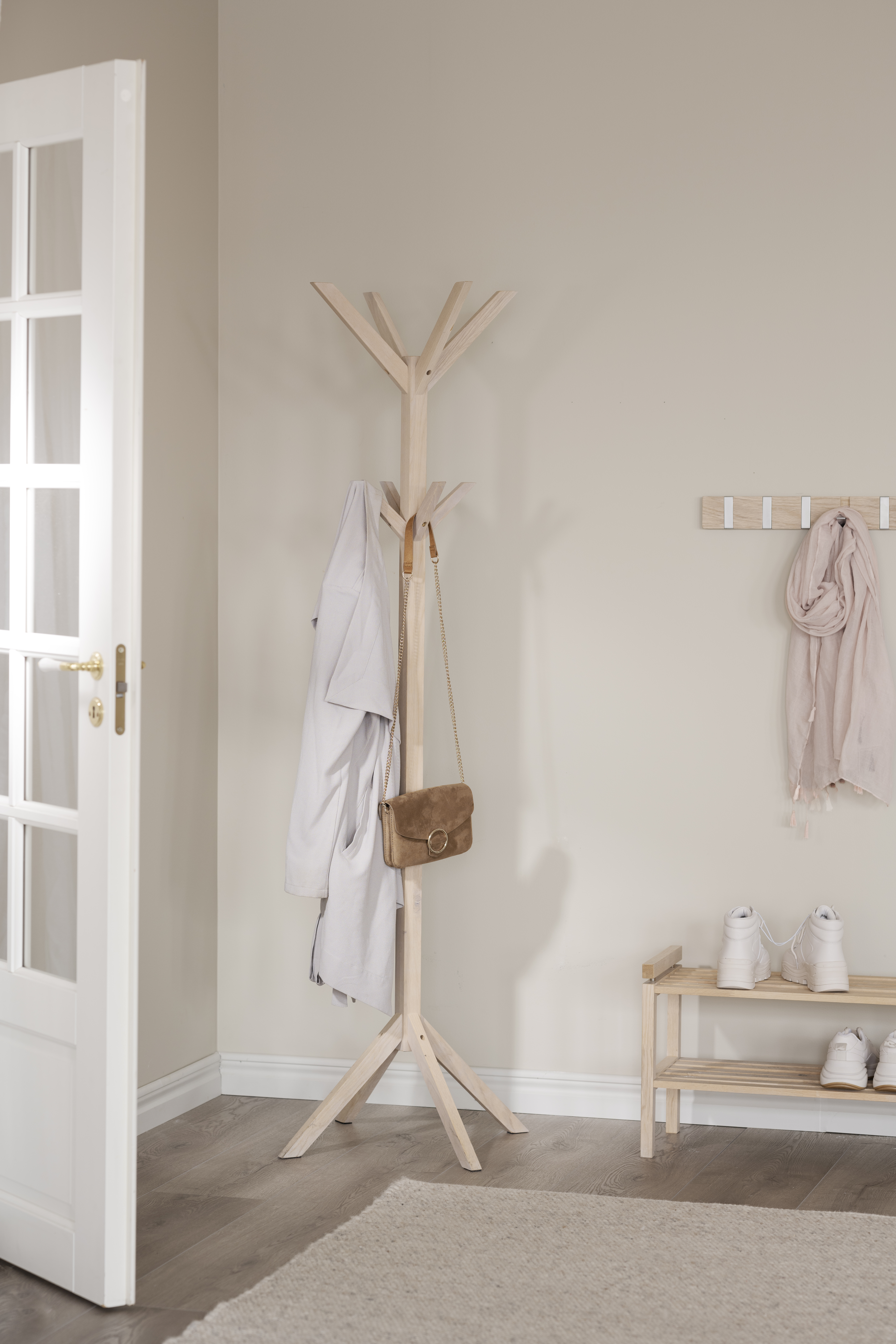 Rowico Home Confetti Skohylla Vitpigmenterad 80cm