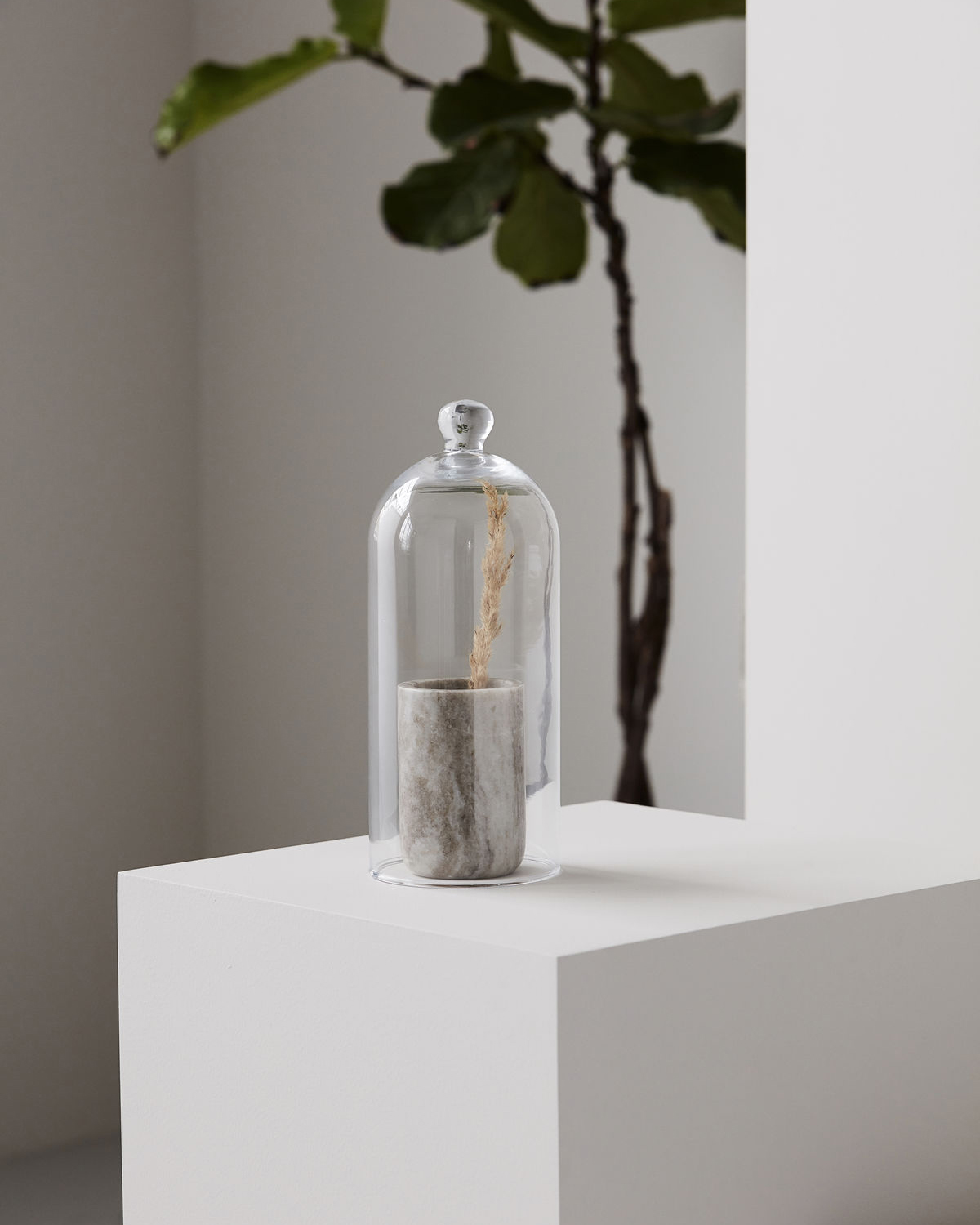 Meraki Glasklocka Klar 29cm