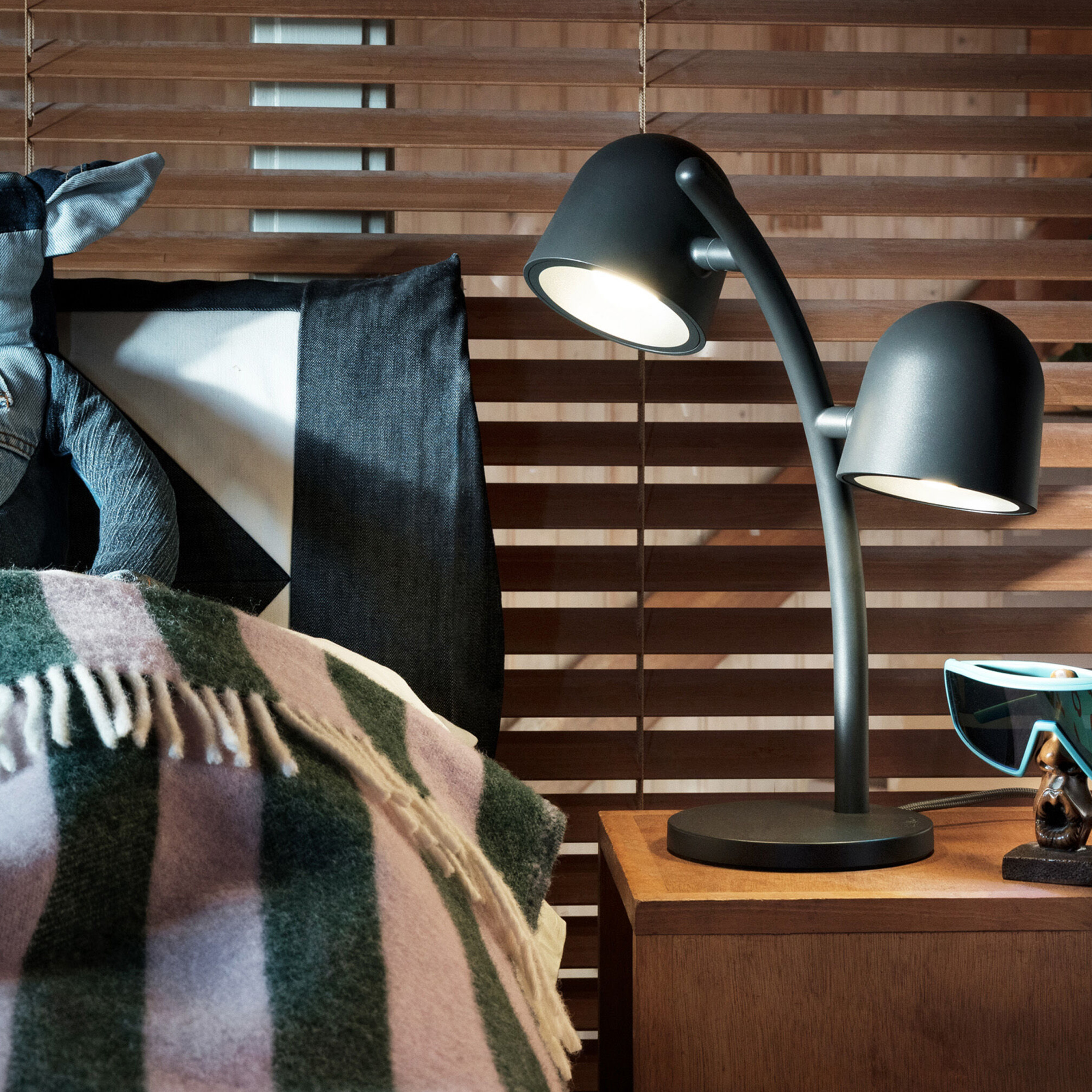 Fatboy Little Lebow Bordlampe Antrasitt