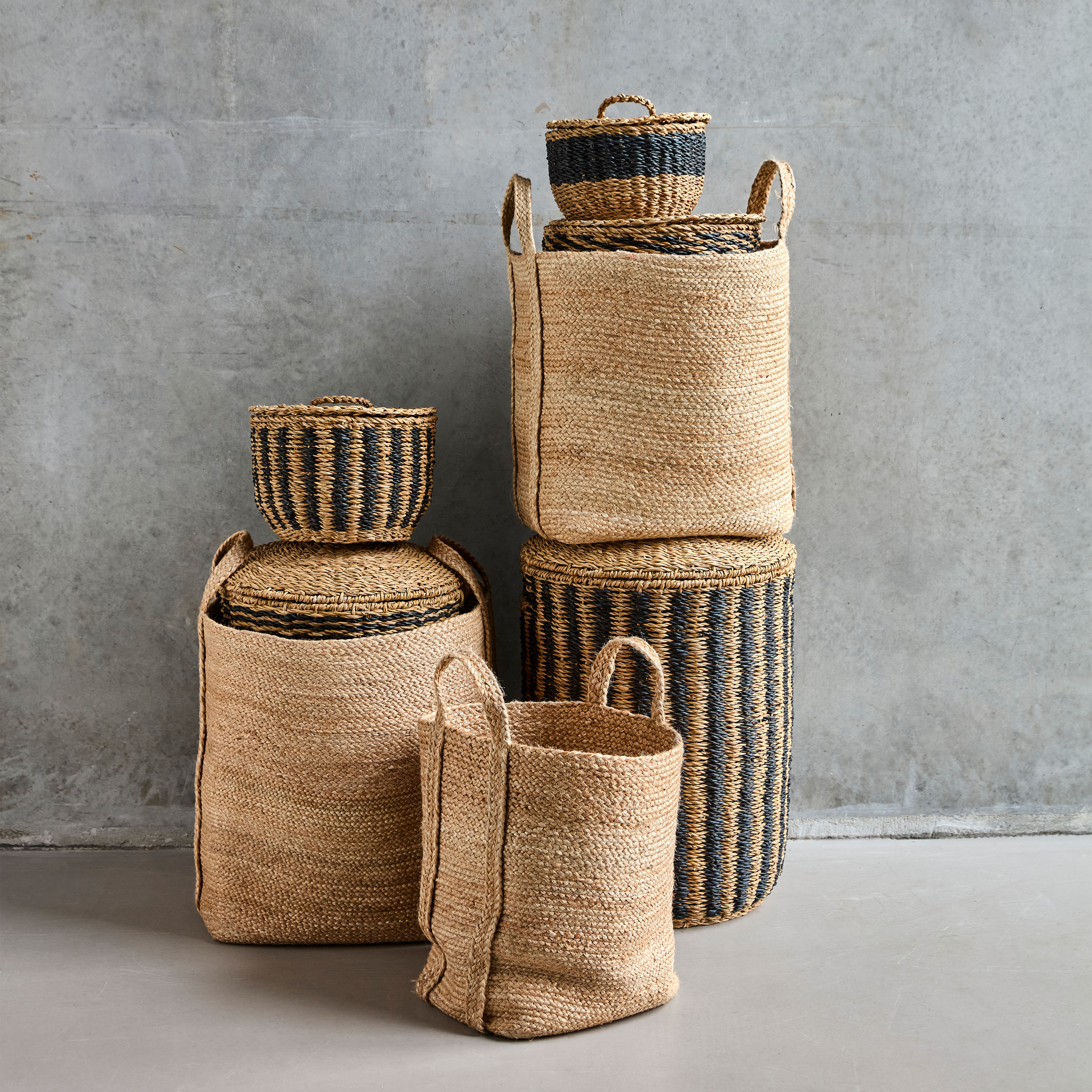 House Doctor Stella Kori Luonnonväri 3 kappaletta