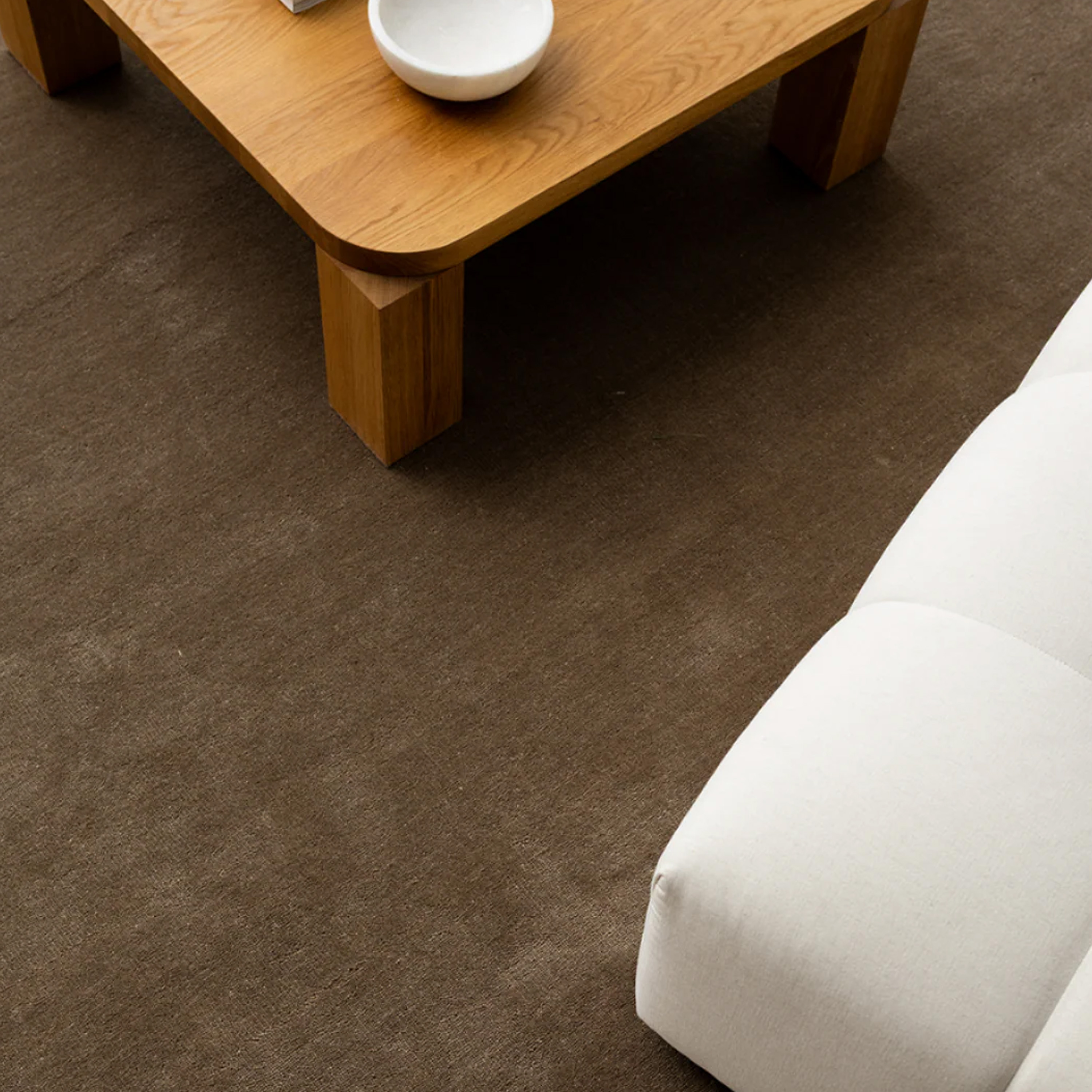 Classic Collection Solid Villamatto Ruskea 170x230