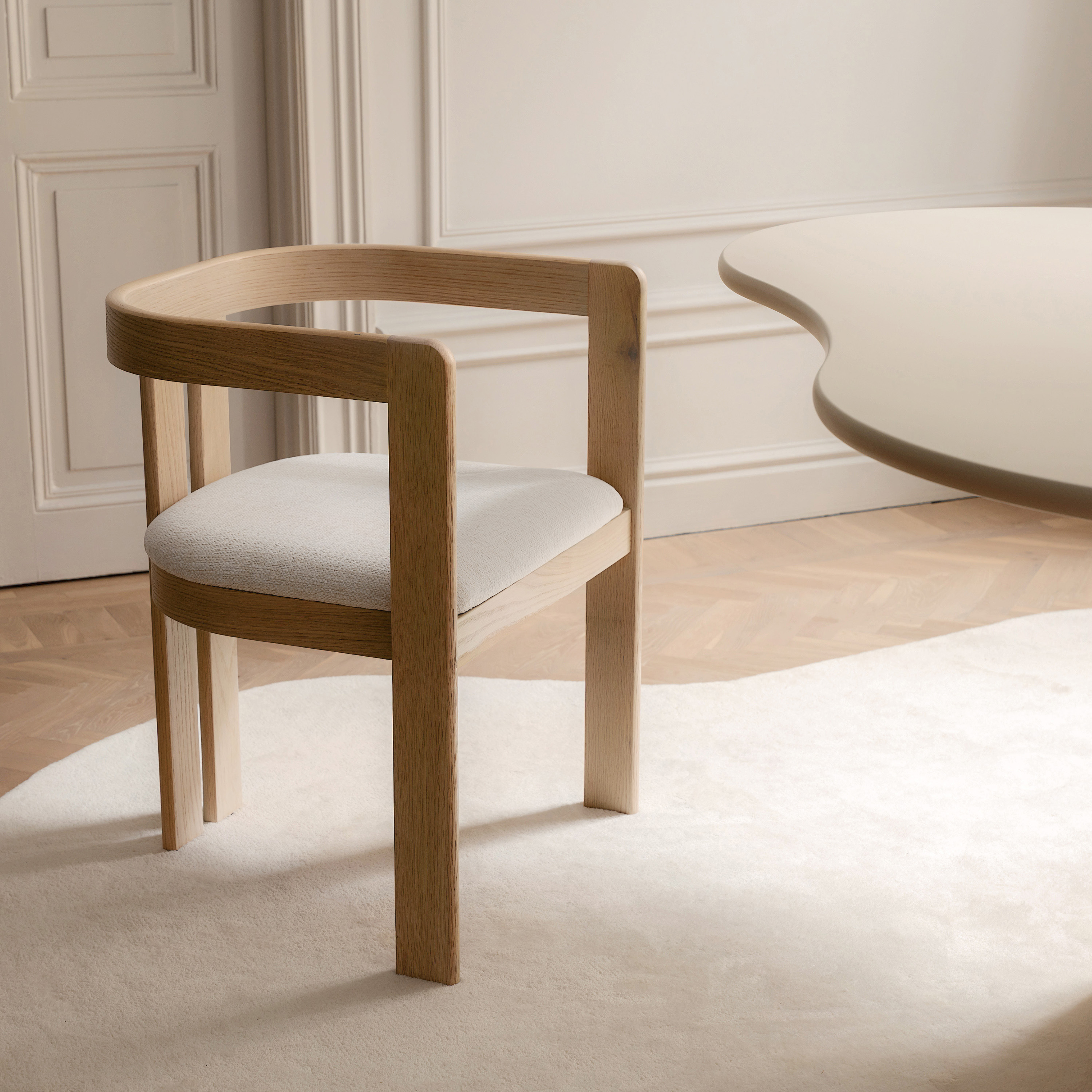 Sleepo Collection Callum Karmstol Vitoljad/Vit