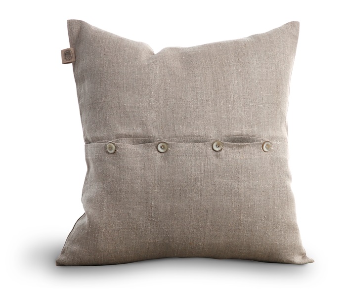 Classic Kuddfodral Linne Natural 50x50