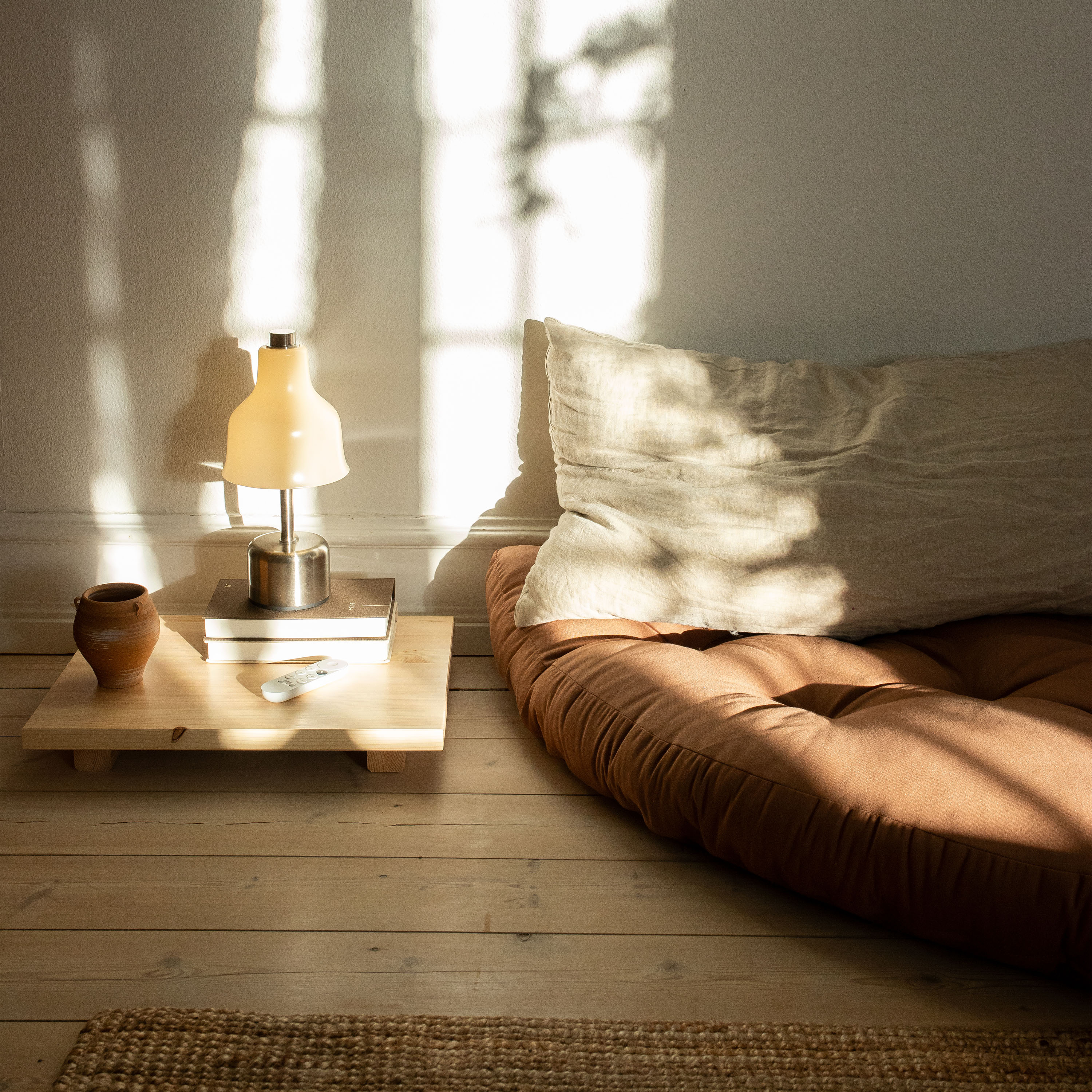 Karup Design Dock Sängbord Natur 34x45 2-pack