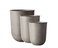 Out Kruka Beige 3-pack