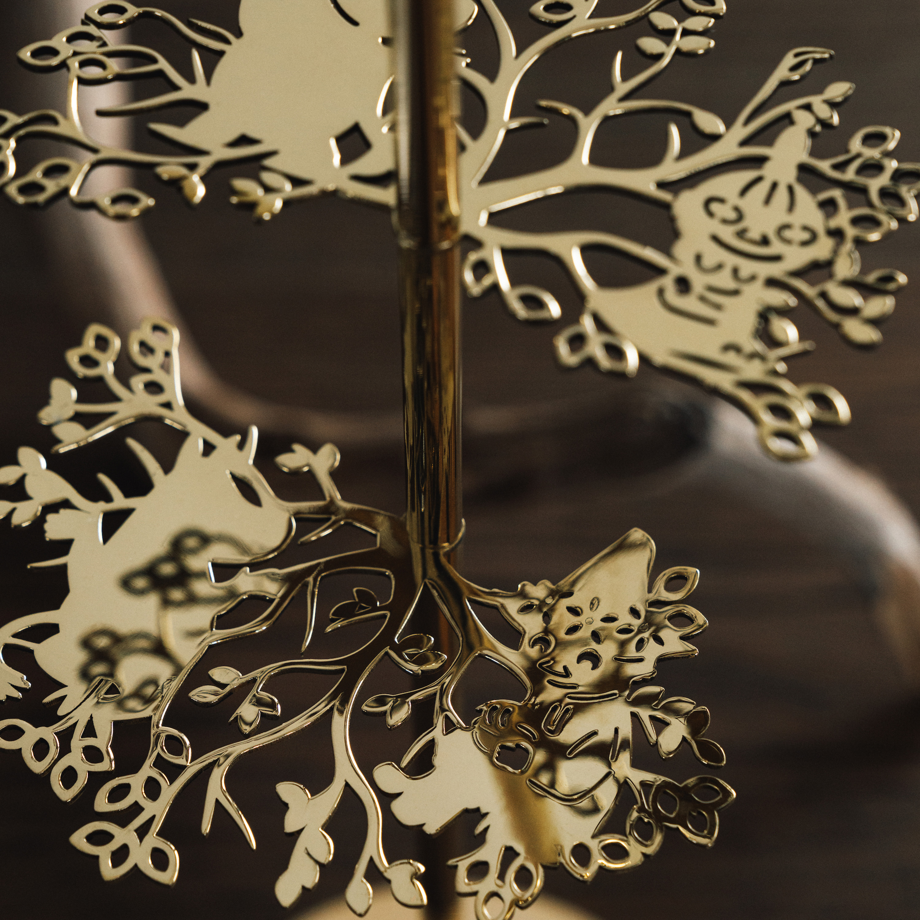 Hilke Collection Hilke X Muumi No.2 Kynttilänjalka Messinki 40cm