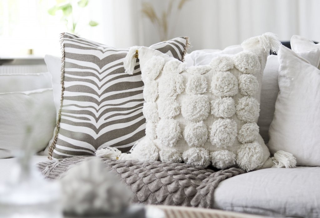 Classic Collection Zebra Prydnadskudde Simply Taupe 50x50