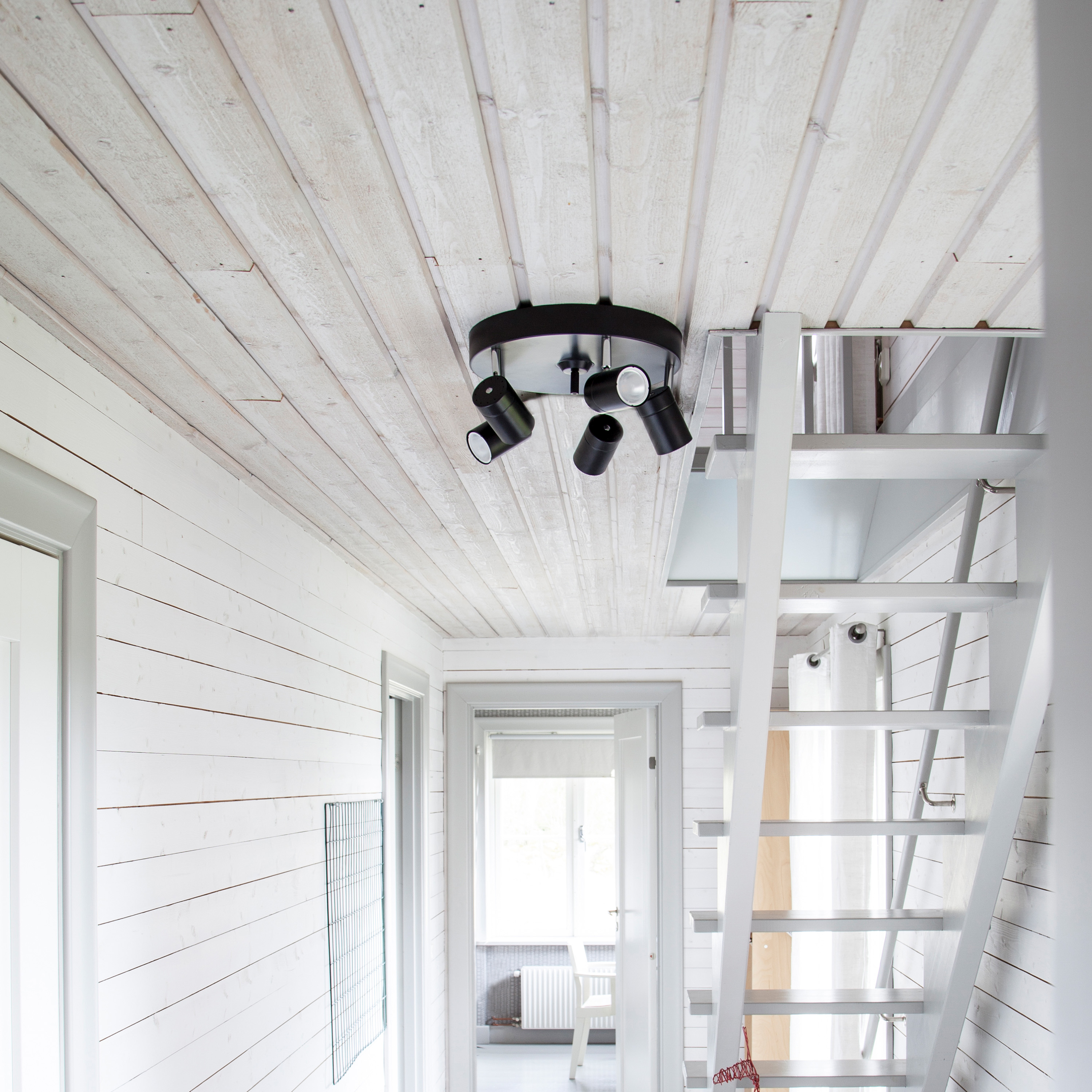 By Rydéns Correct 5 lights Spotlight Svart